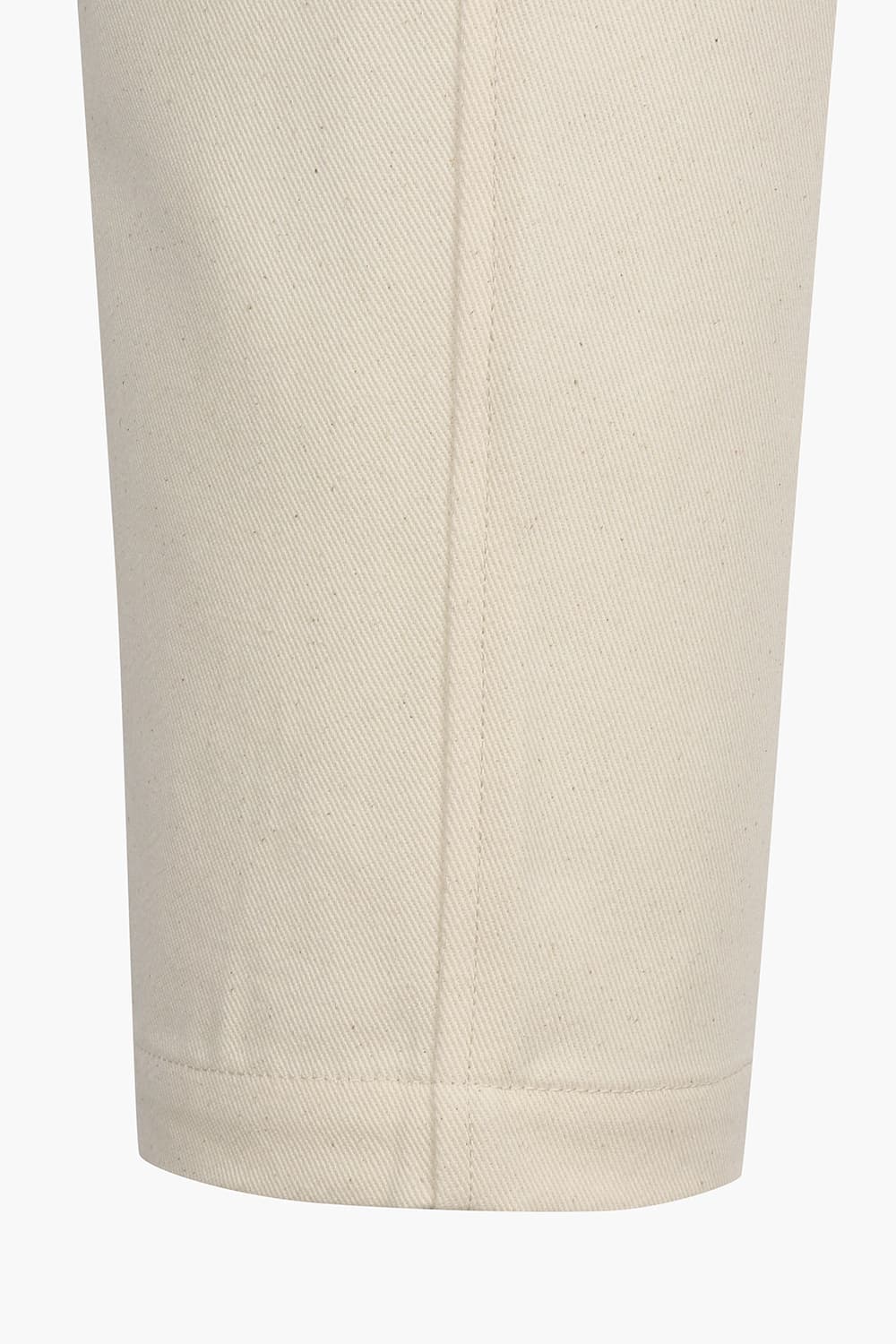 PRESLEY 코튼 세미와이드 102 아이보리 캐주얼 팬츠