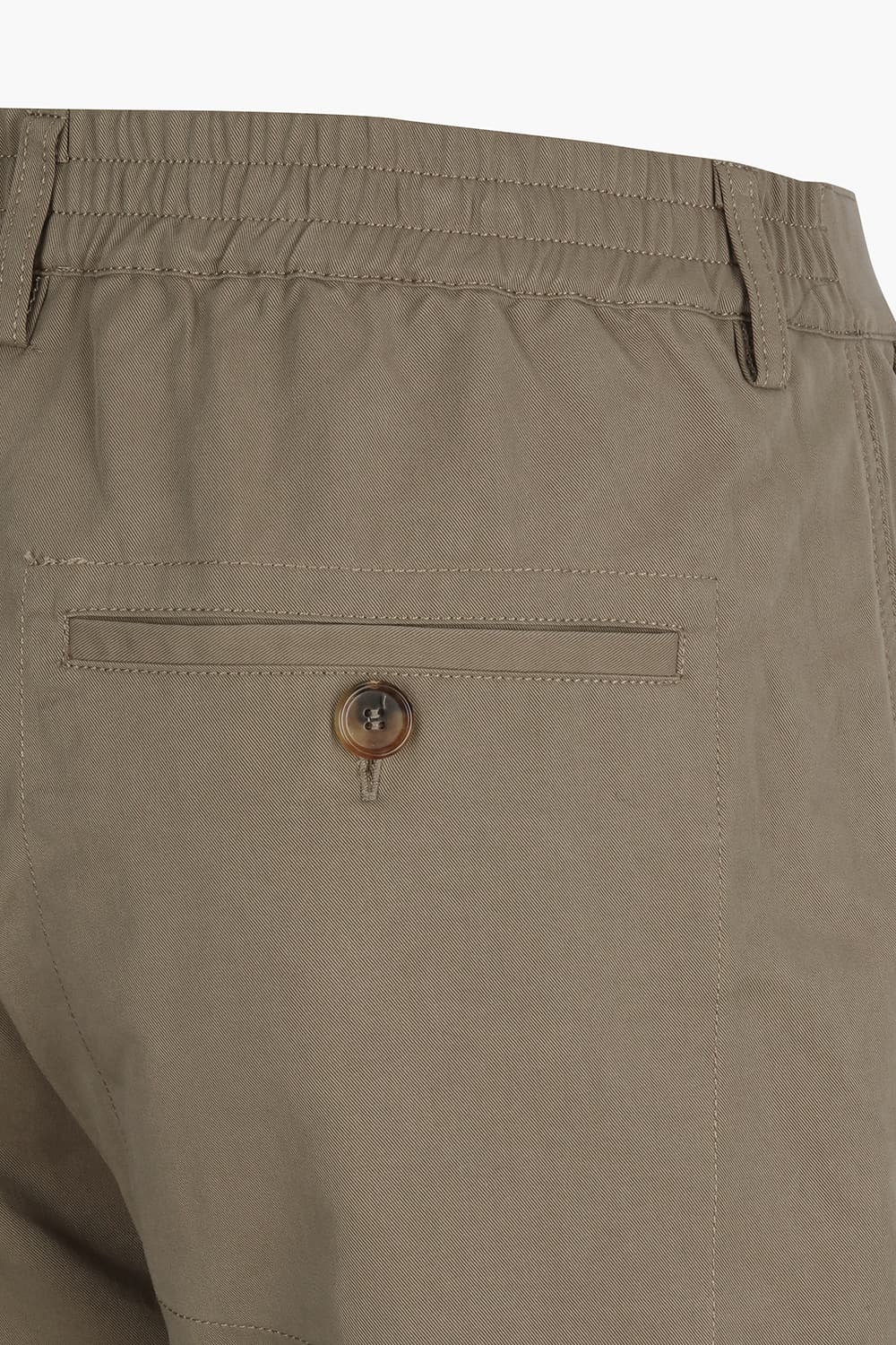 PROSPER 면 혼방 세미와이드 101 브라운 캐주얼 팬츠