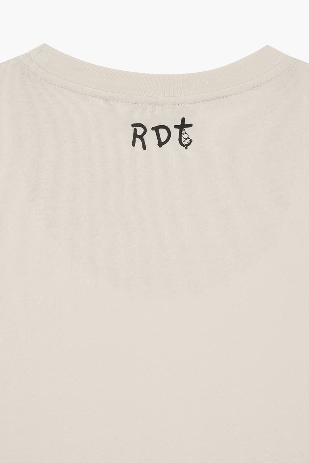 THOMAS 코튼 무민 일러스트 102 라이트베이지 반소매 티셔츠