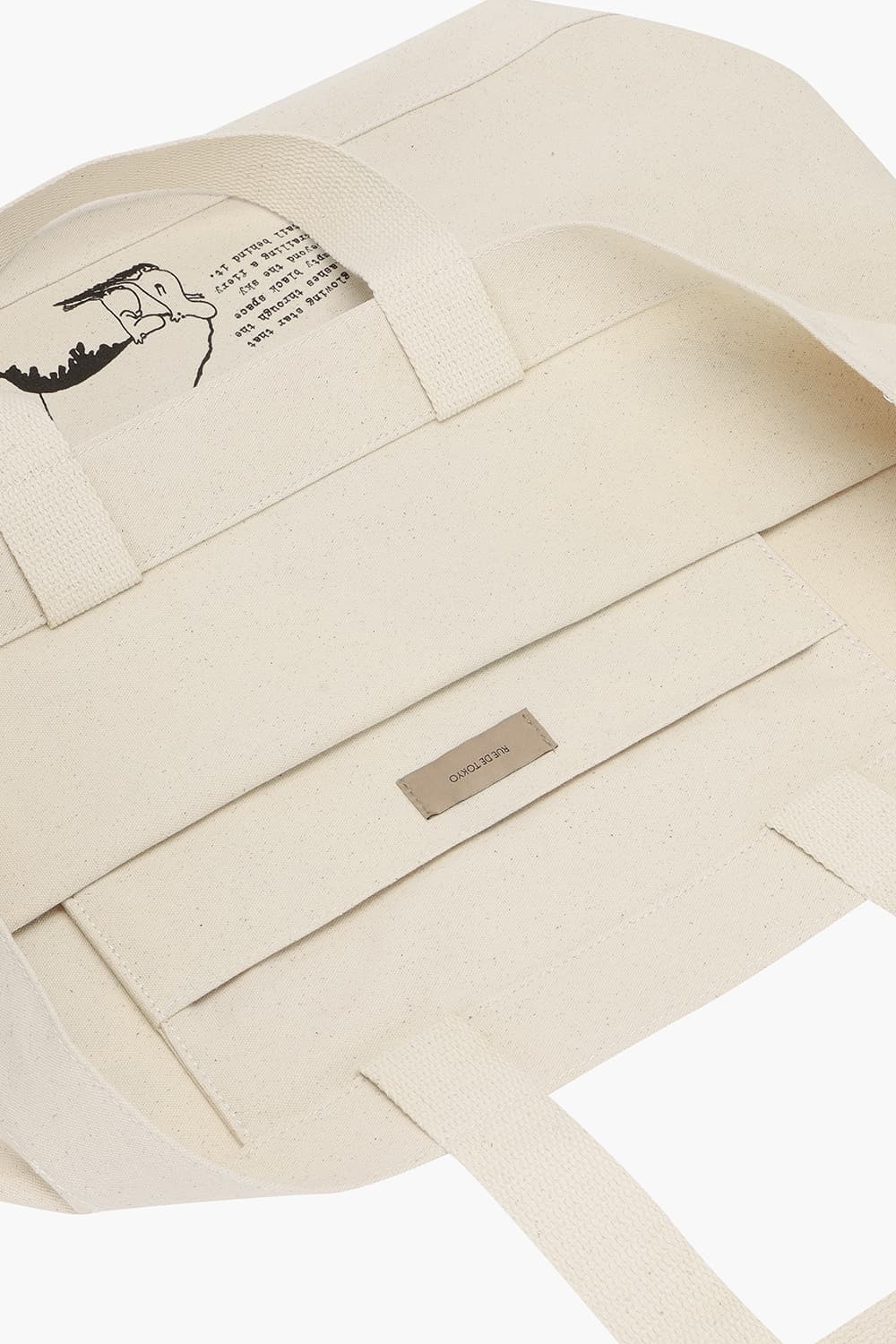 ALIVIA MOOMIN 코튼 에코 101 아이보리 토트백