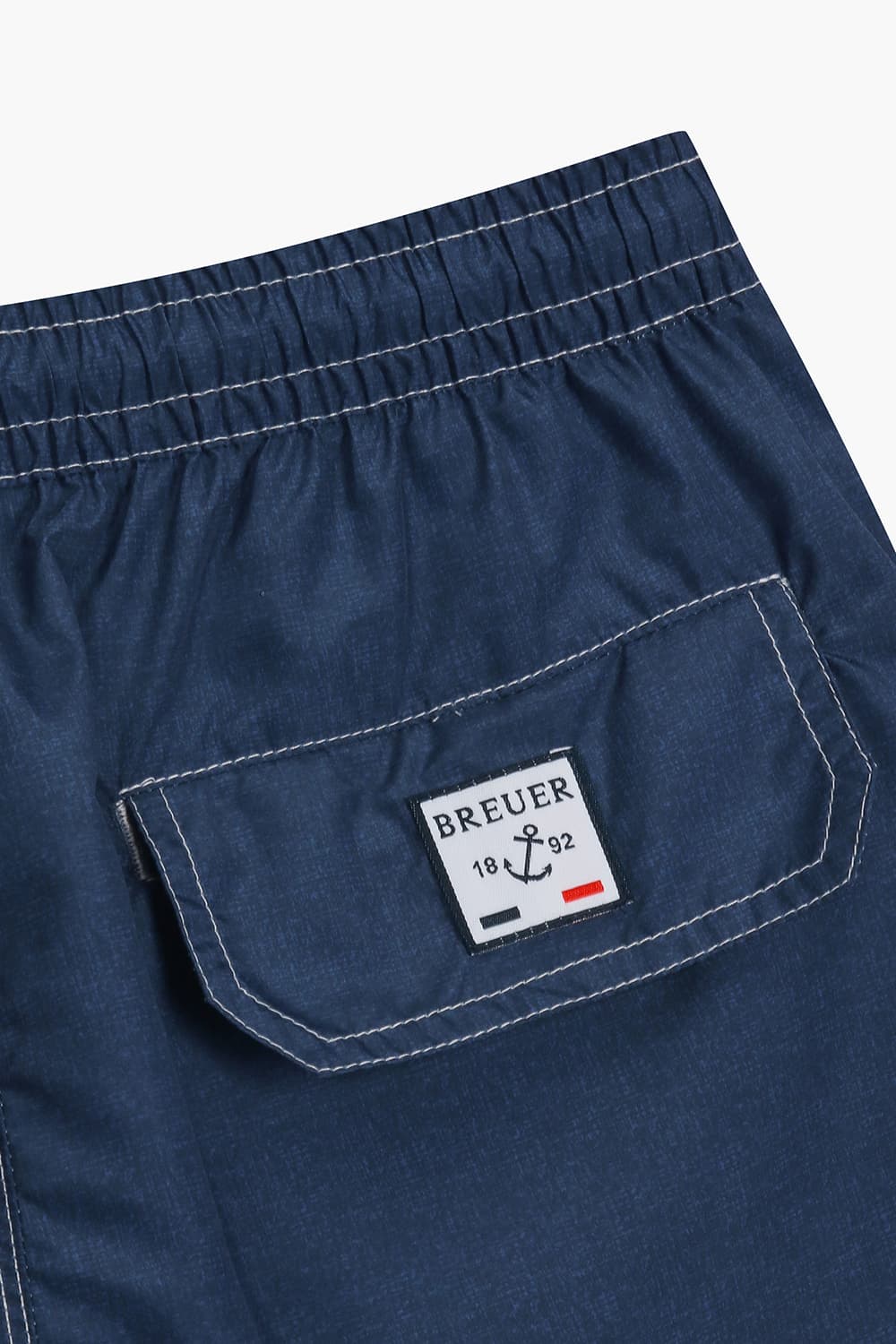 드로우스트링 밴딩 하프 502 네이비 쇼츠