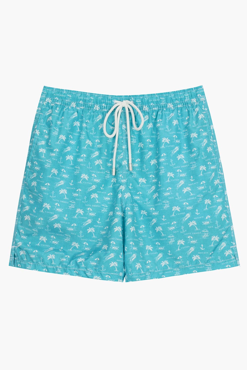 하와이안 드로우스트링 밴딩 501 블루그린 쇼츠