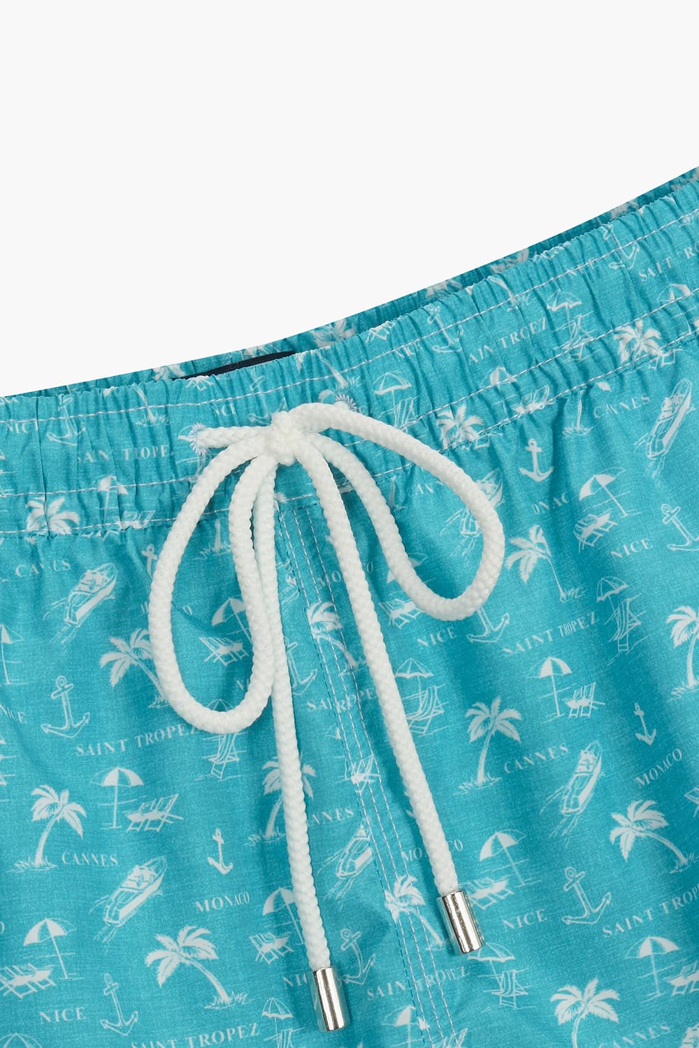 하와이안 드로우스트링 밴딩 501 블루그린 쇼츠