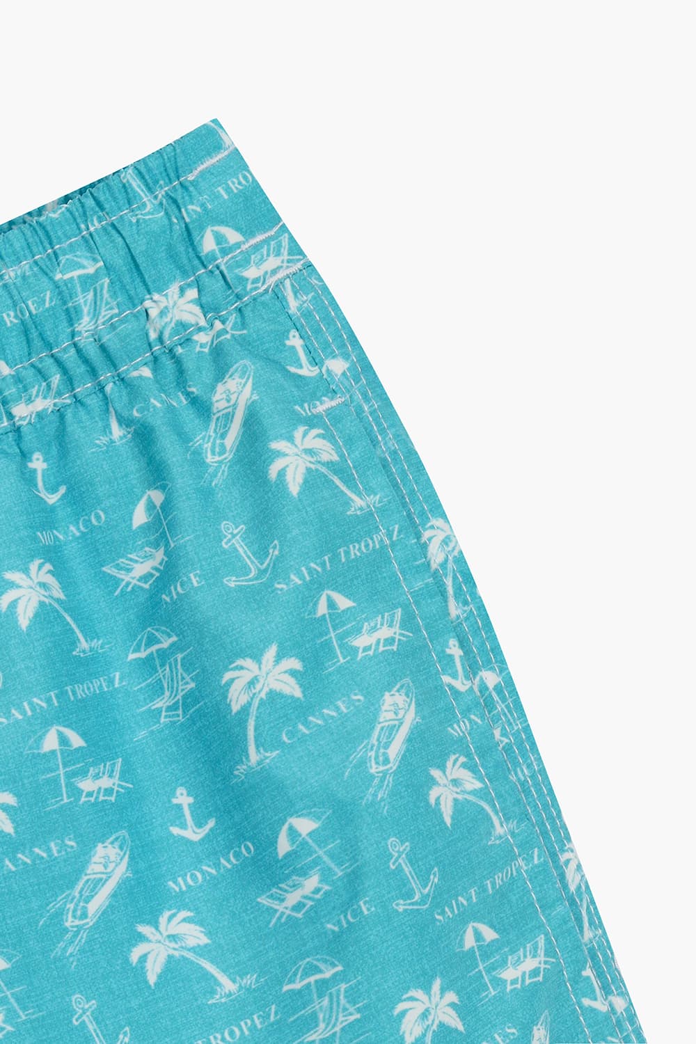 하와이안 드로우스트링 밴딩 501 블루그린 쇼츠