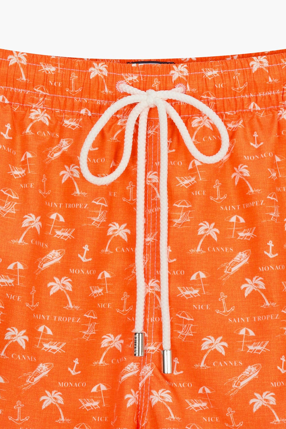 하와이안 드로우스트링 밴딩 501 오렌지 쇼츠