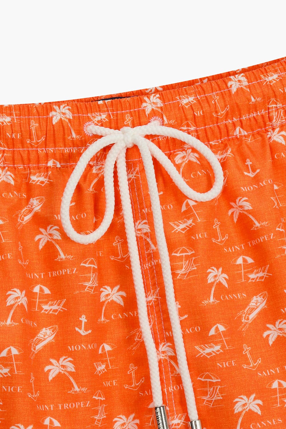 하와이안 드로우스트링 밴딩 501 오렌지 쇼츠