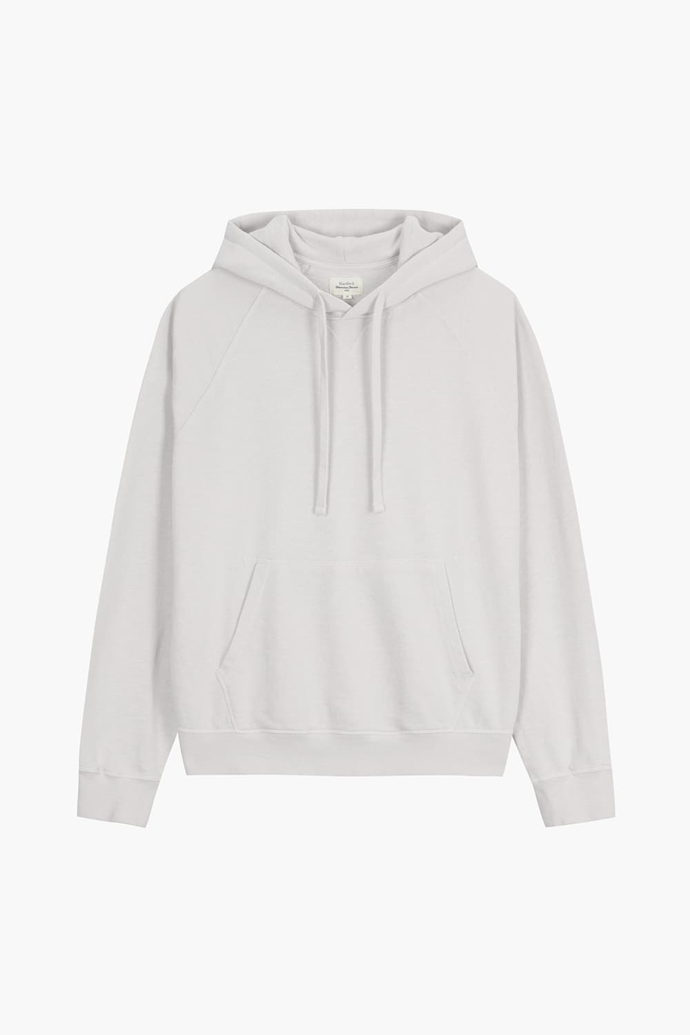 LIGHT 코튼 후드 101 라이트그레이 긴소매 티셔츠