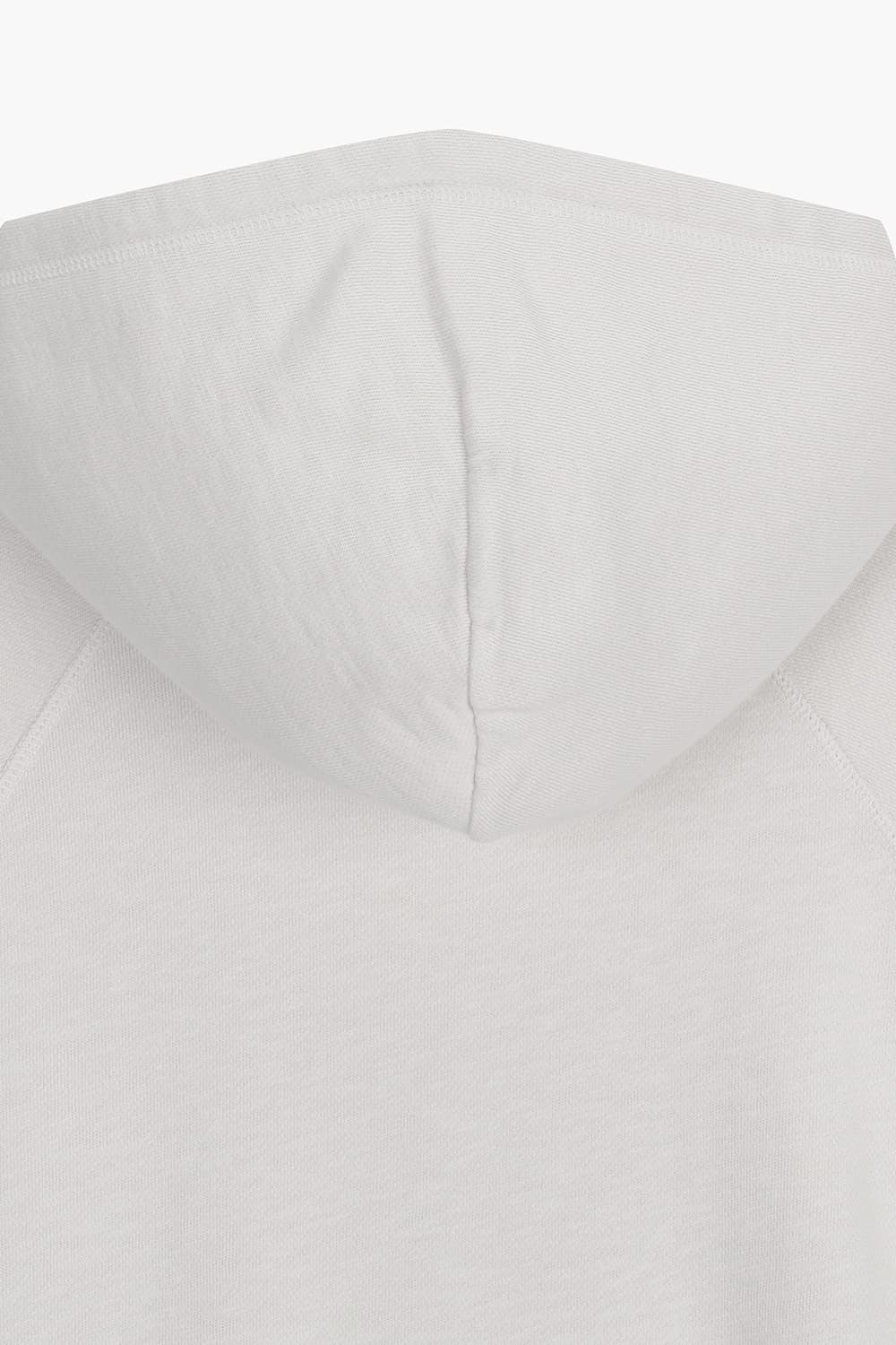 LIGHT 코튼 후드 101 라이트그레이 긴소매 티셔츠