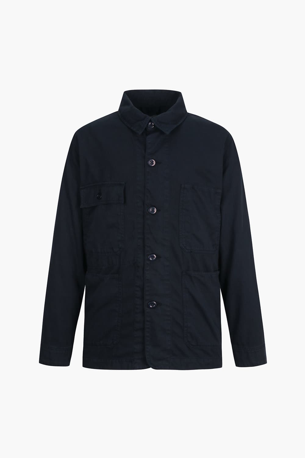 JACK 코튼 셔츠형 102 다크네이비 캐주얼 자켓