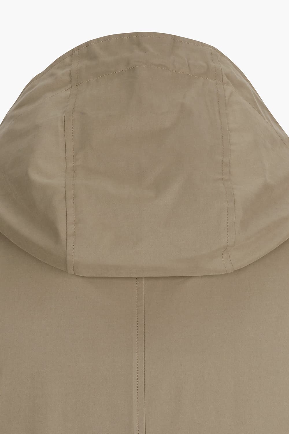 CHARLY 면 혼방 후드 롱 101 베이지 다운 점퍼