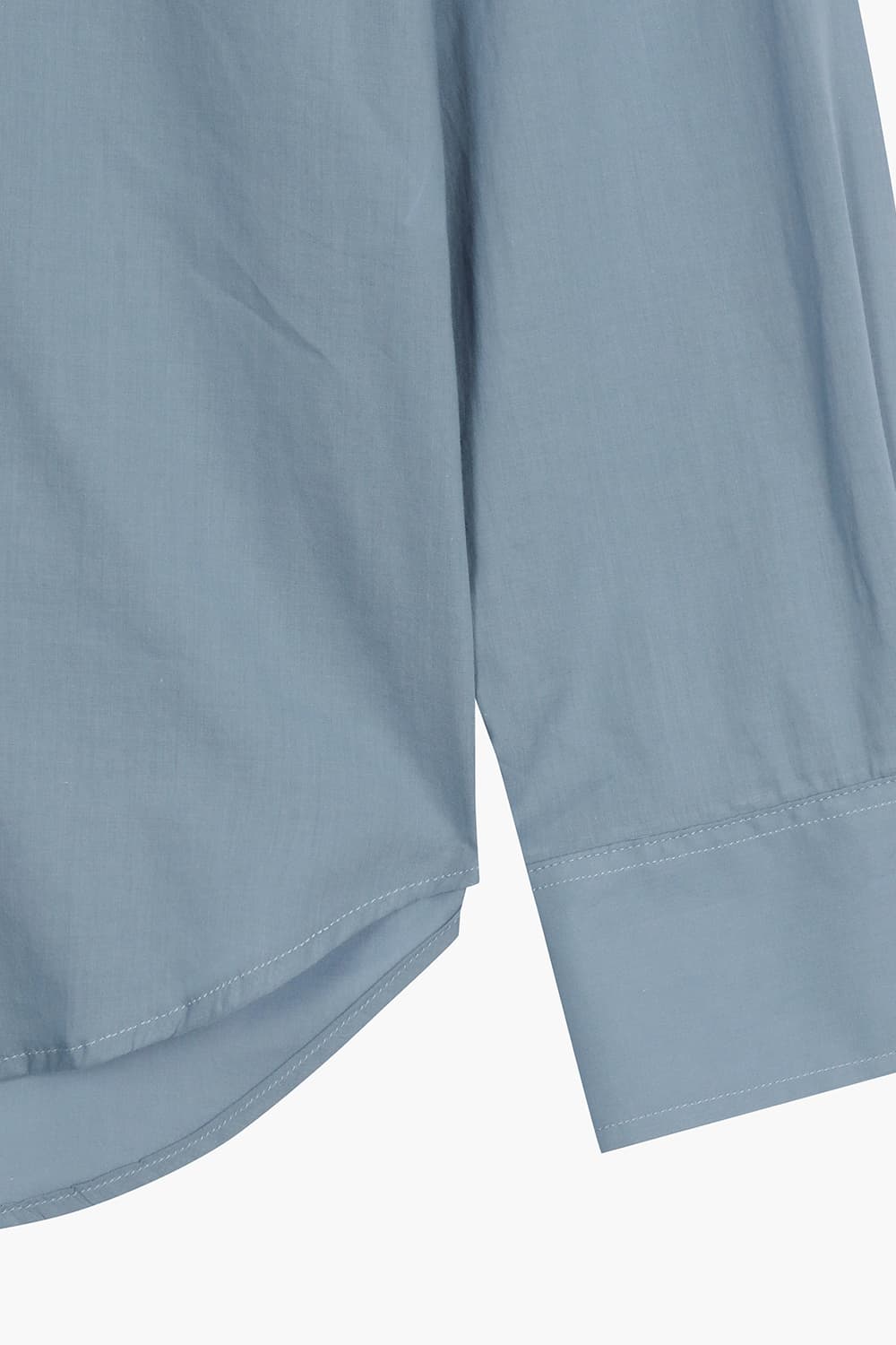 ARTIST 코튼 투 포켓 101 블루 셔츠