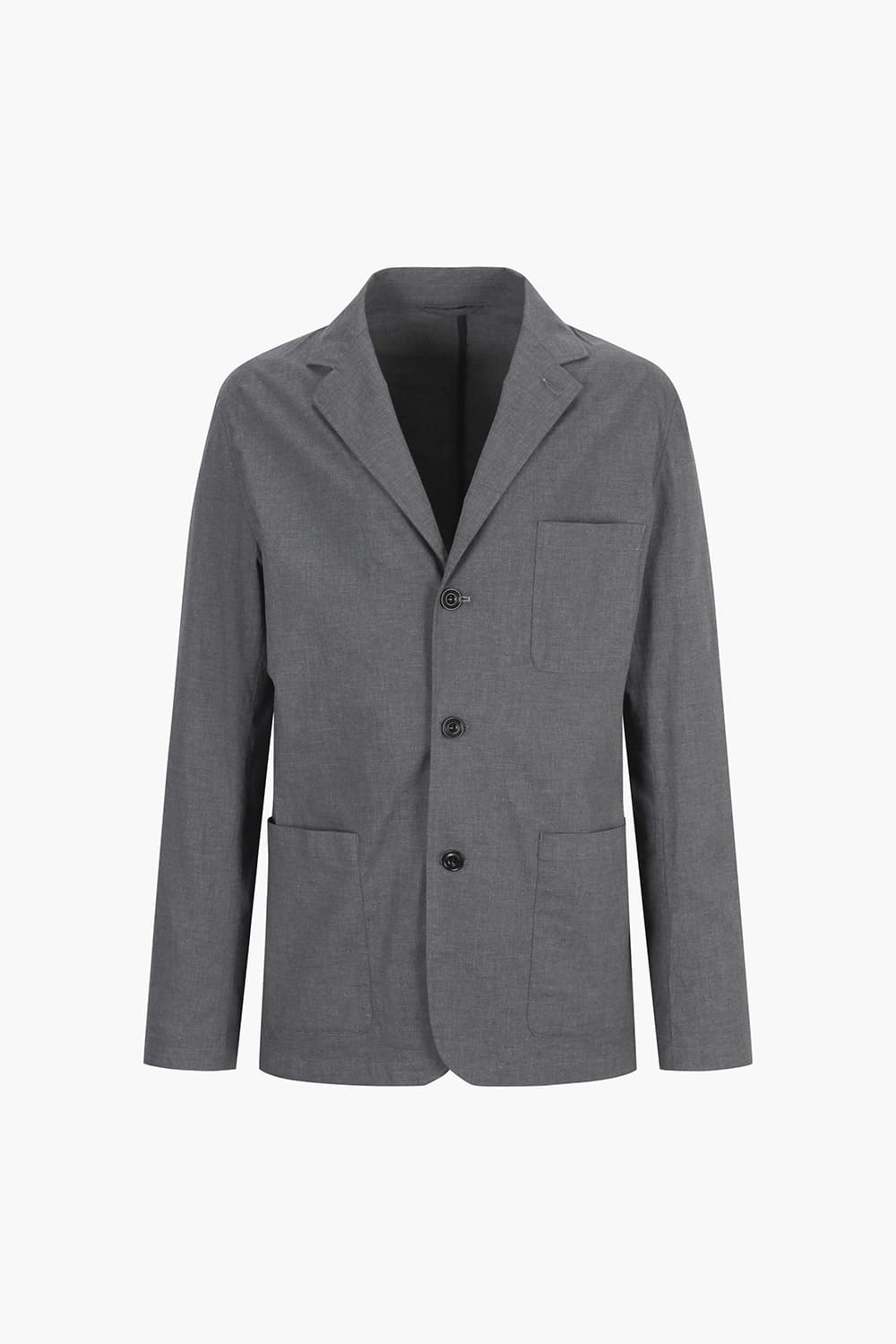 JONNY 코튼 102 다크그레이 테일러드 자켓