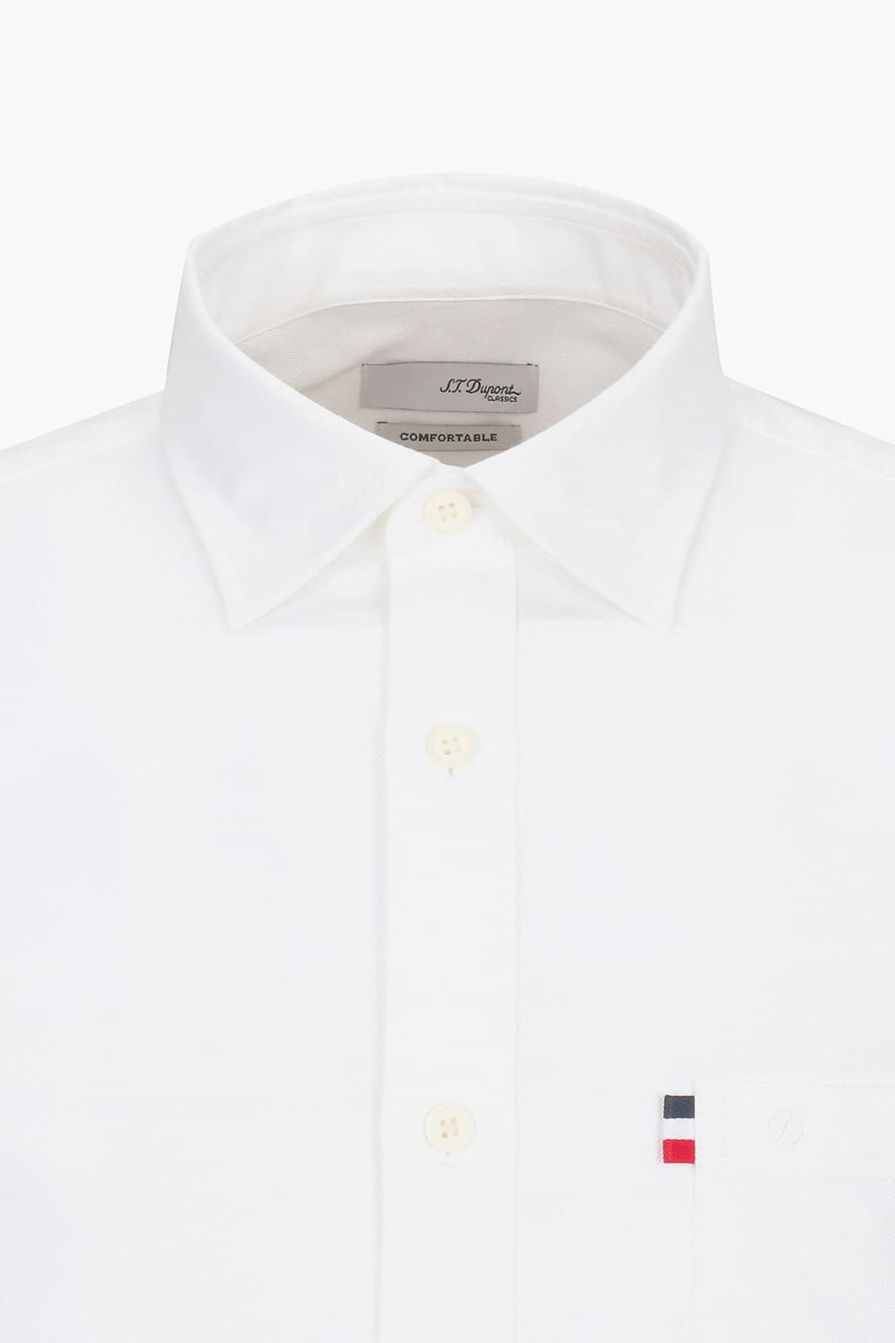 옥스포드 트리콜로르 953 컴포터블(뉴 캐주얼 핏) 셔츠 화이트 SE4FM22LS953SWH