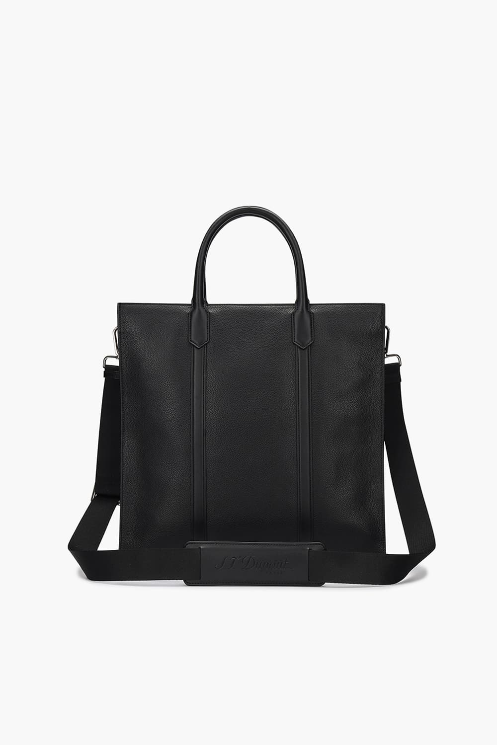 그레인 레더 버티컬 토트백 CG1SP153BK1