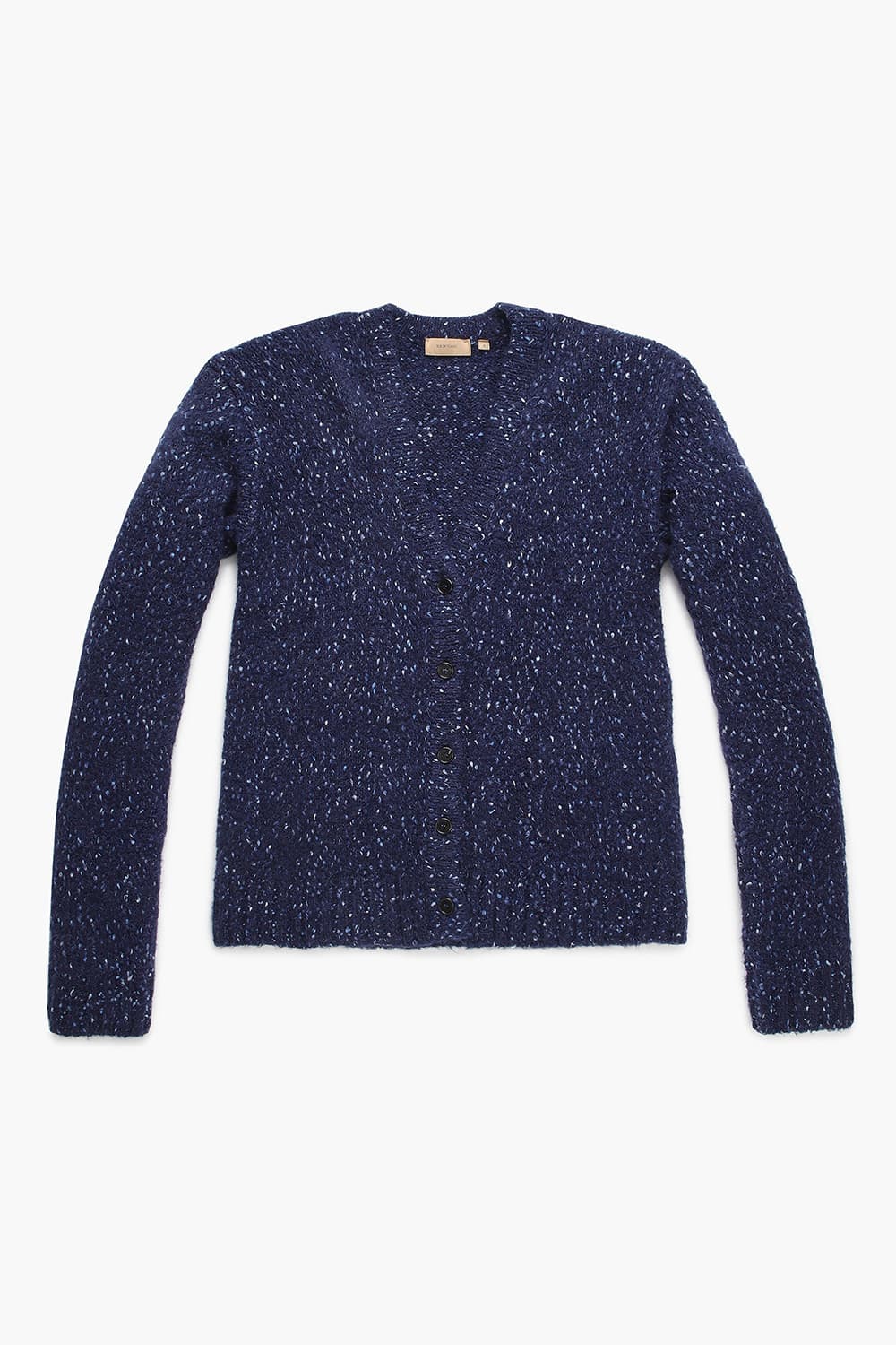 KONRAD 알파카 혼방 브이넥 102 다크네이비 가디건