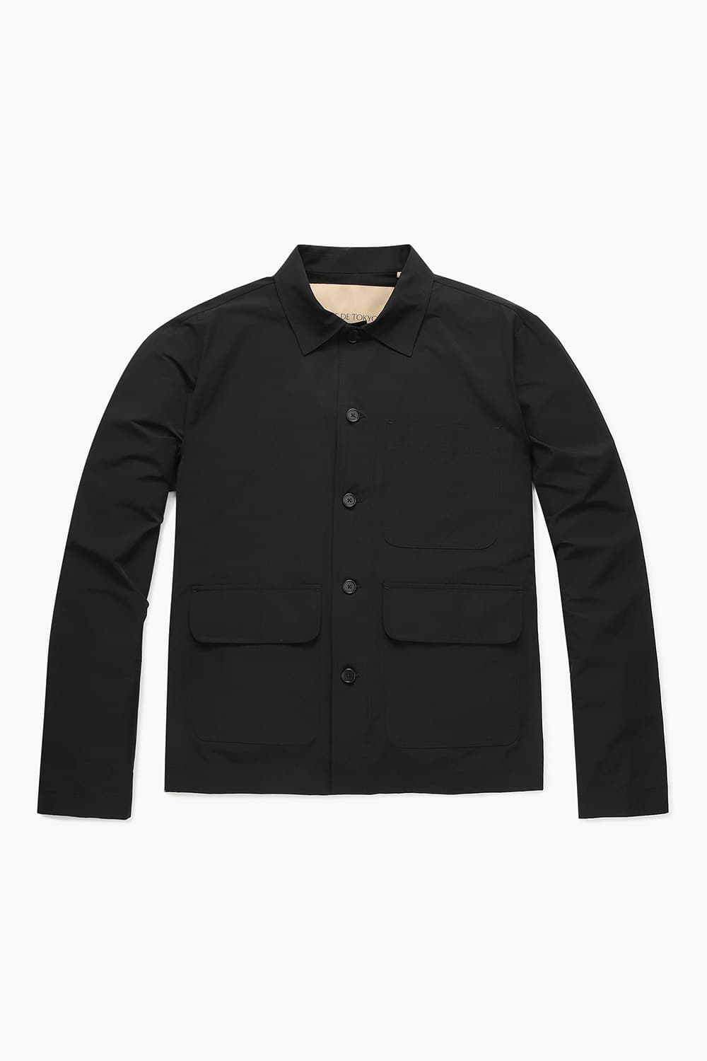 CORRY 면 혼방 베이직 103 블랙 캐주얼 자켓