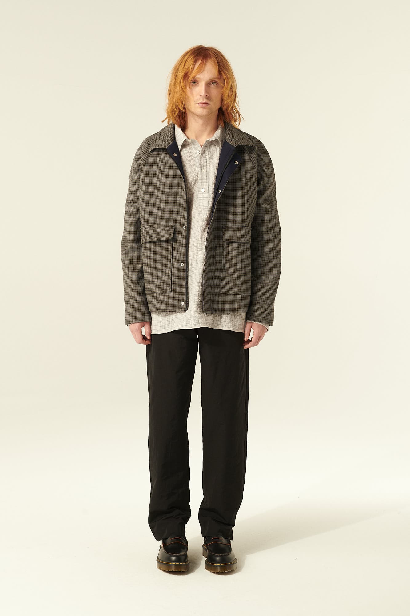 CHRISTIAN 레글런 발마칸 101 다크그레이 하프코트