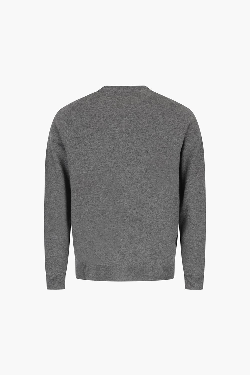 ROUND 캐시미어 크루넥 801 다크그레이 긴소매 니트