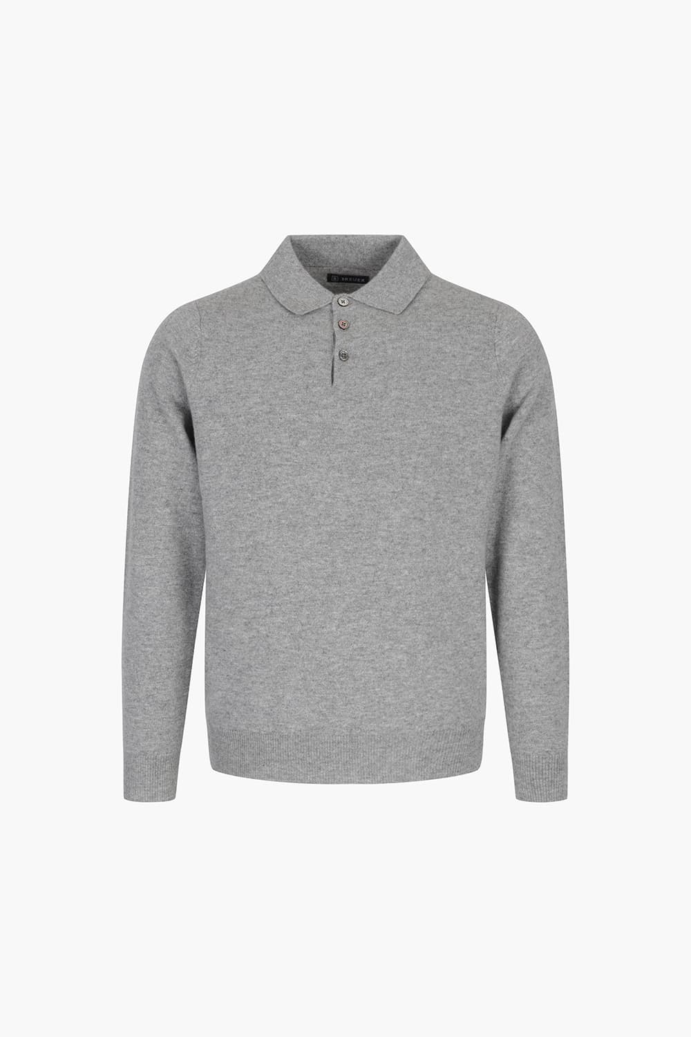 캐시미어 폴로 802 그레이 긴소매 니트