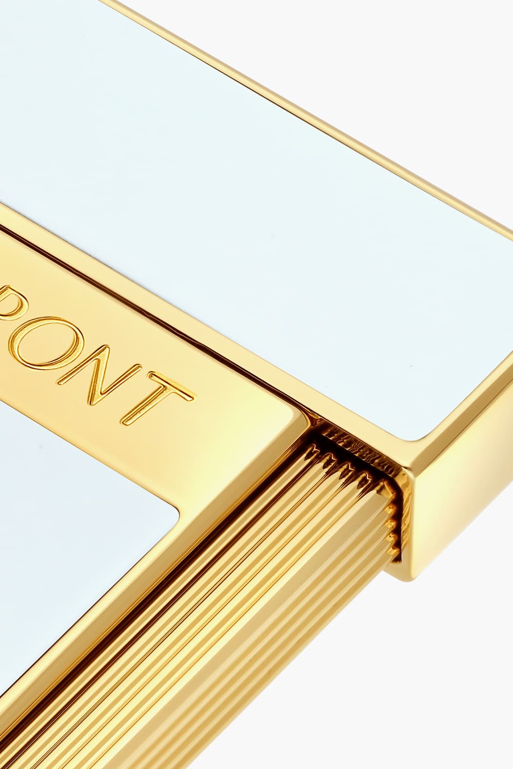 25 슬리미 라이터 뉴 로고 화이트 래커/골든 CA028224Z