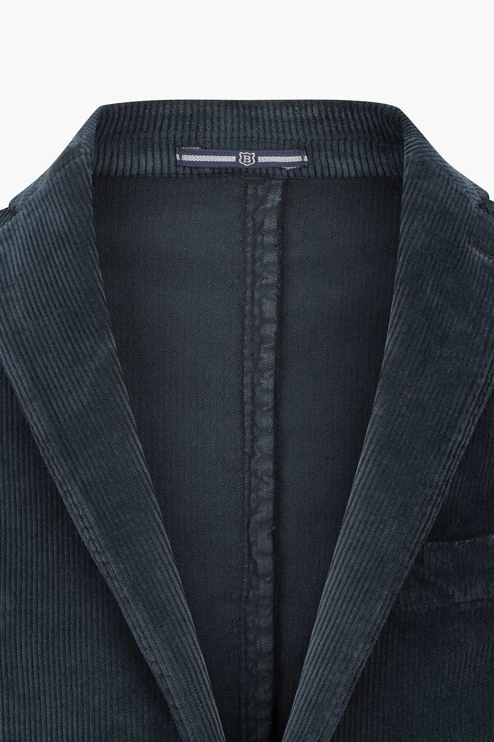 코튼 코듀로이 102 다크네이비 테일러드 자켓