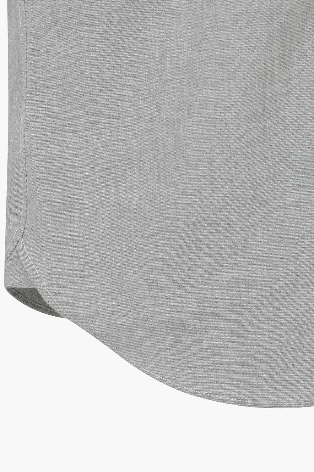 BEAULIEU 코튼 베이직 302 그레이 셔츠