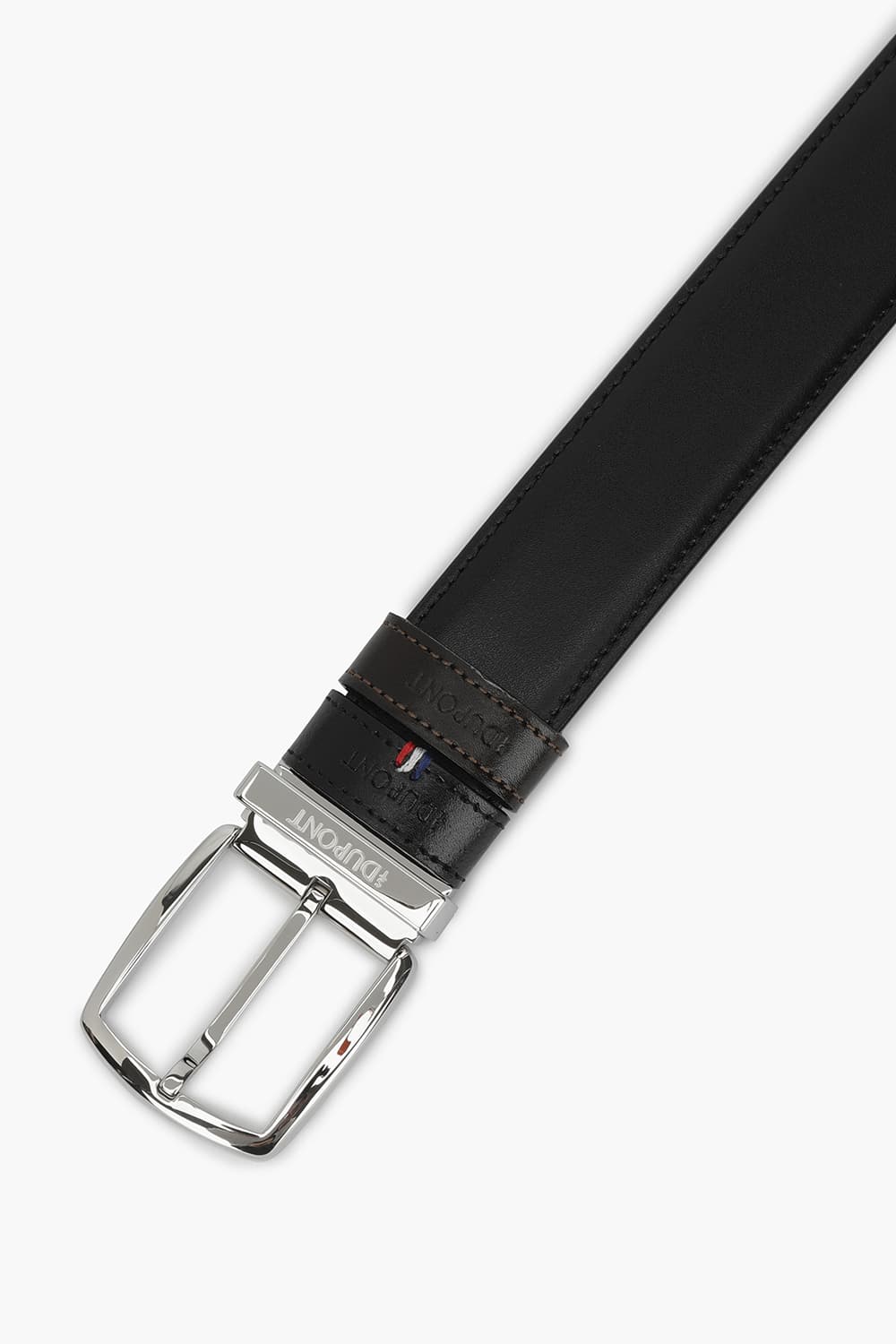 25 뉴 로고 핀 버클 팔라듐 35mm 블랙/브라운 스무스 벨트 CJ8350011Z