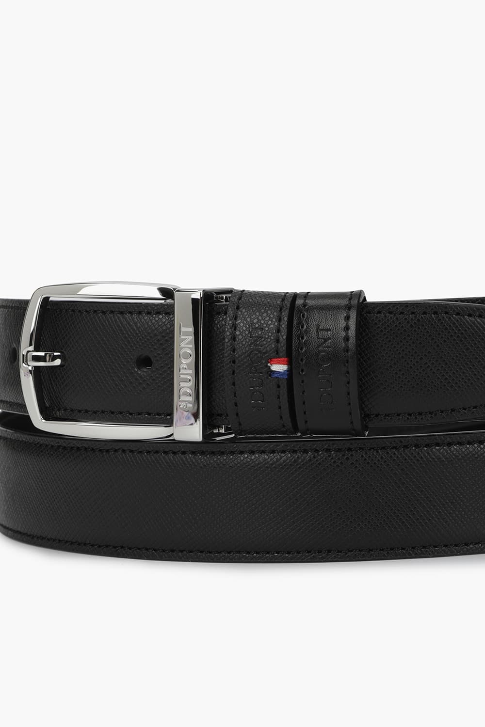 25 뉴 로고 핀 버클 팔라듐 30mm 블랙 사피아노/블랙 스무스 CJ8300012Z