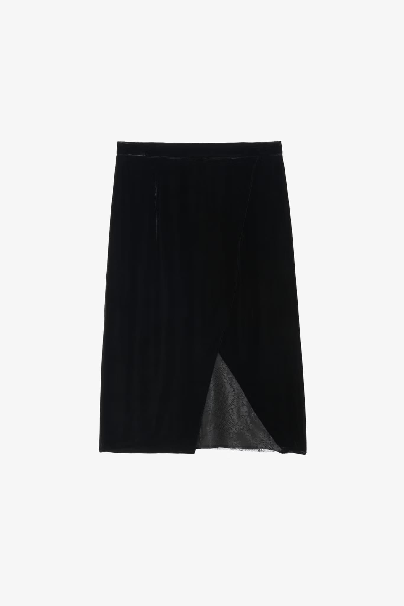 Julen Velvet Skirt
