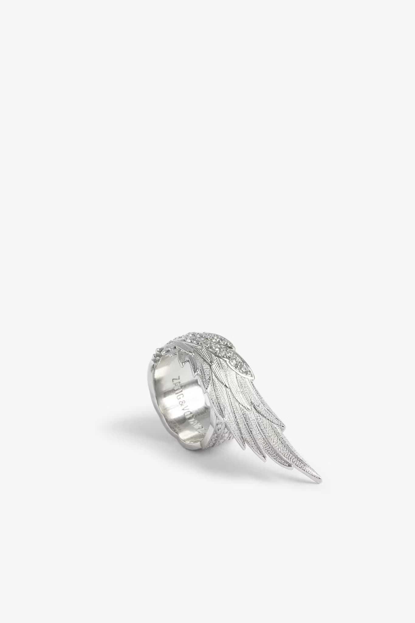 Rock Feather Spread Ring