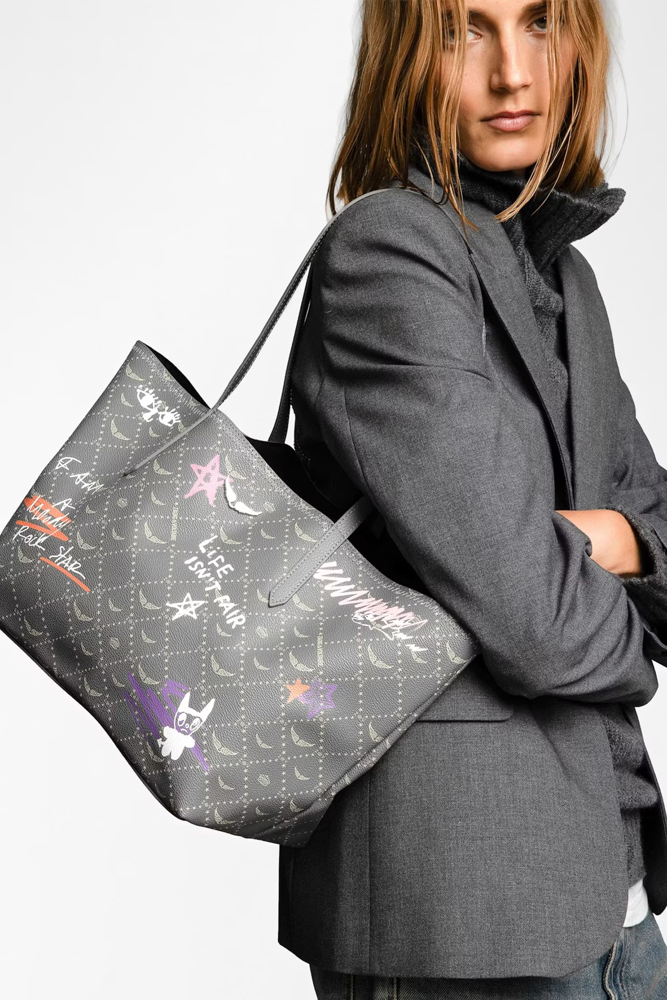 Monogram Shopper Bag