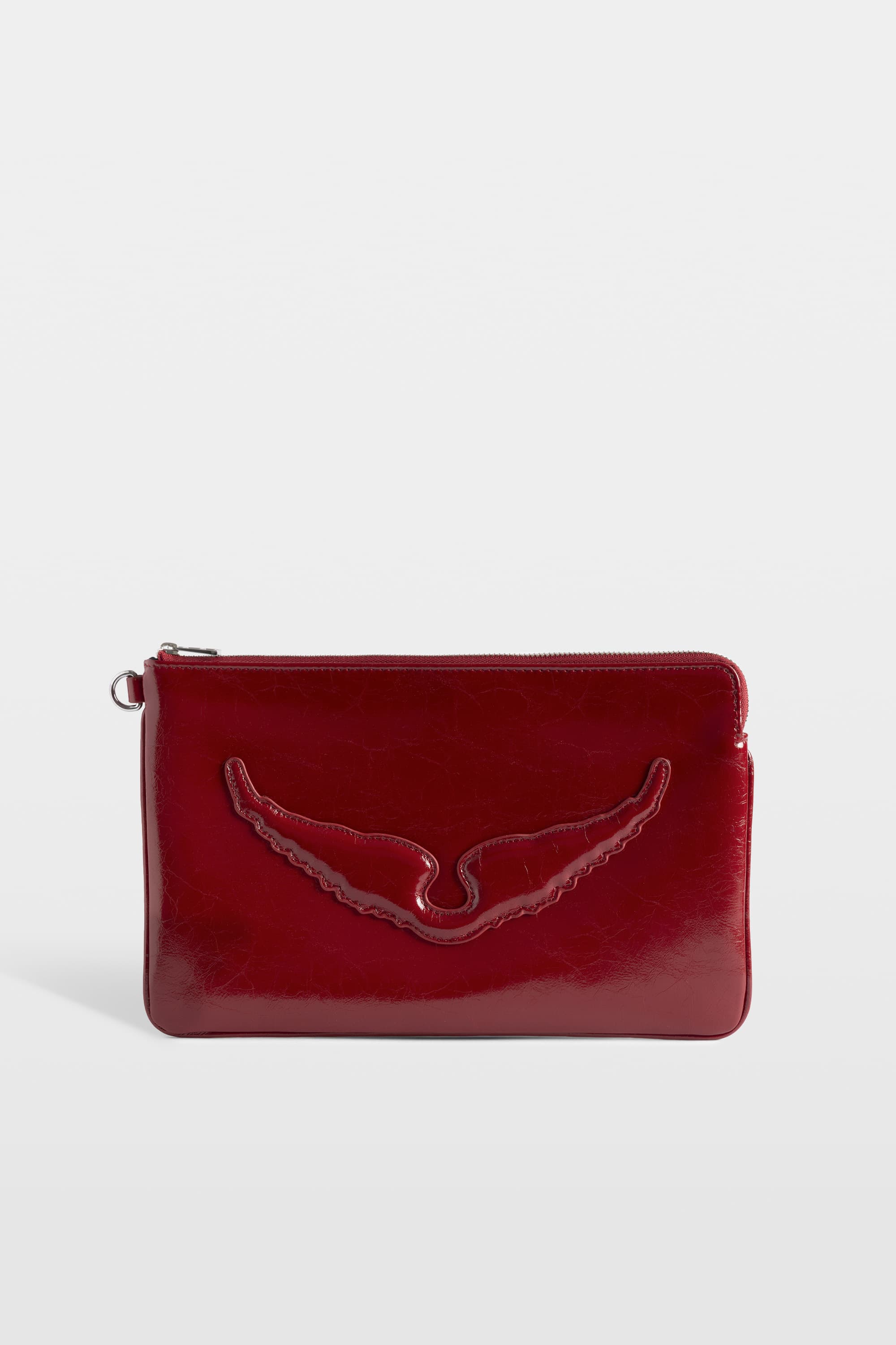 Angel Leather Clutch
