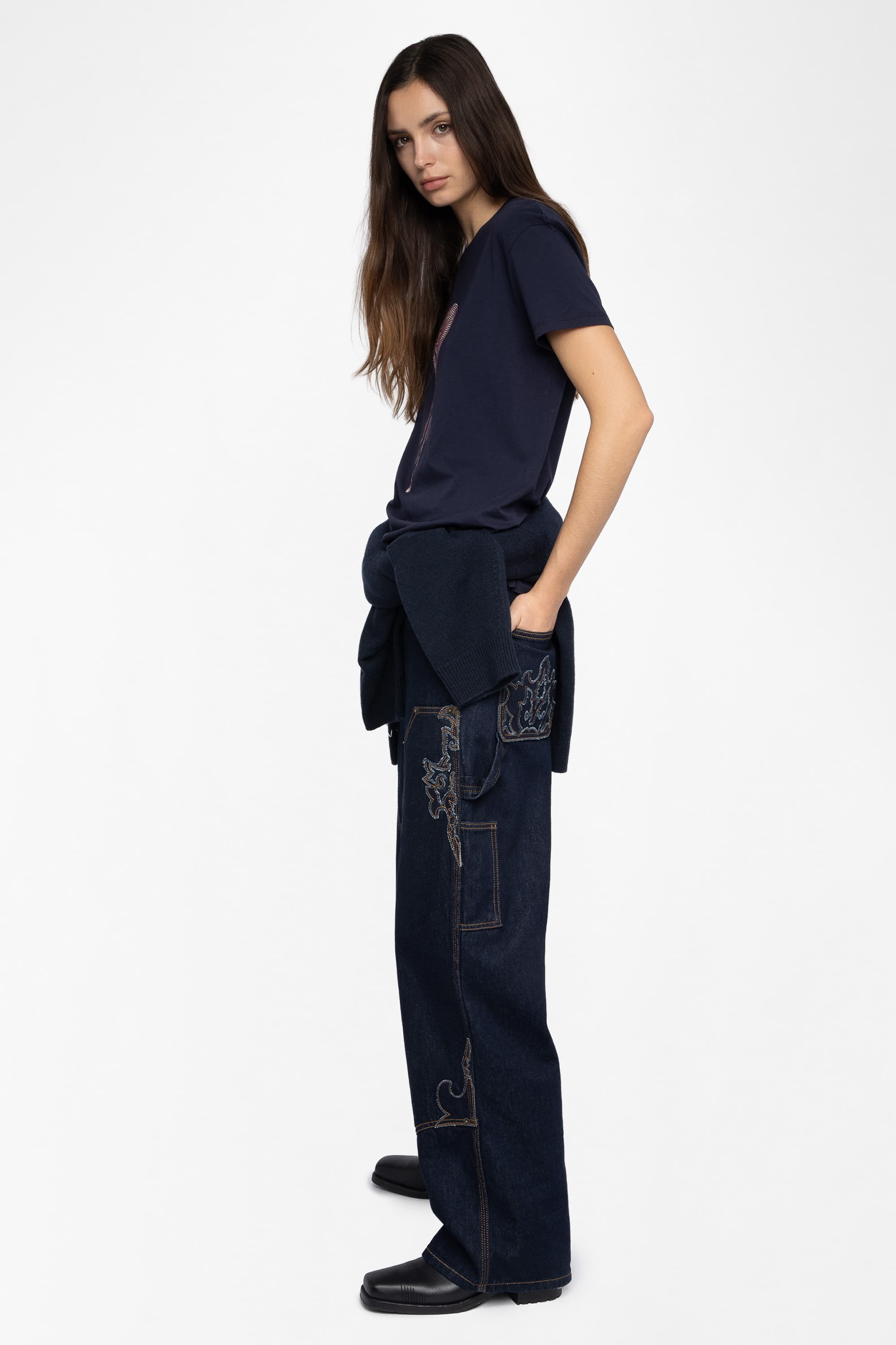 Walk Heart Strass T-Shirt