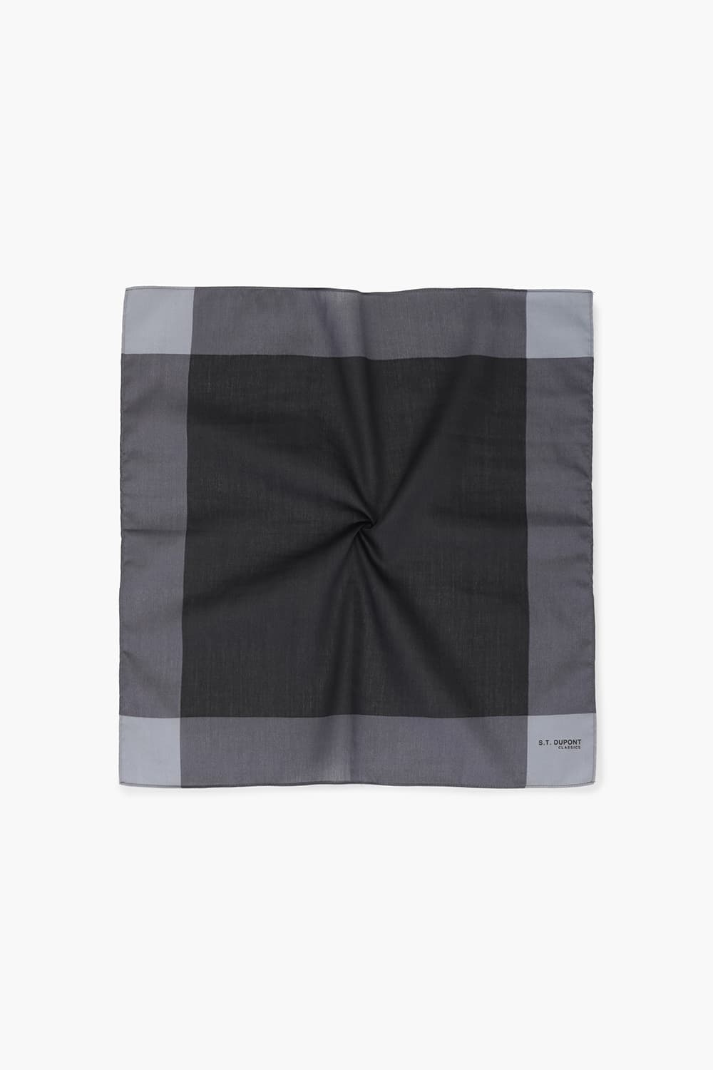 컬러 블록 1006 코튼 손수건 그레이 SE5FMA381006SGY
