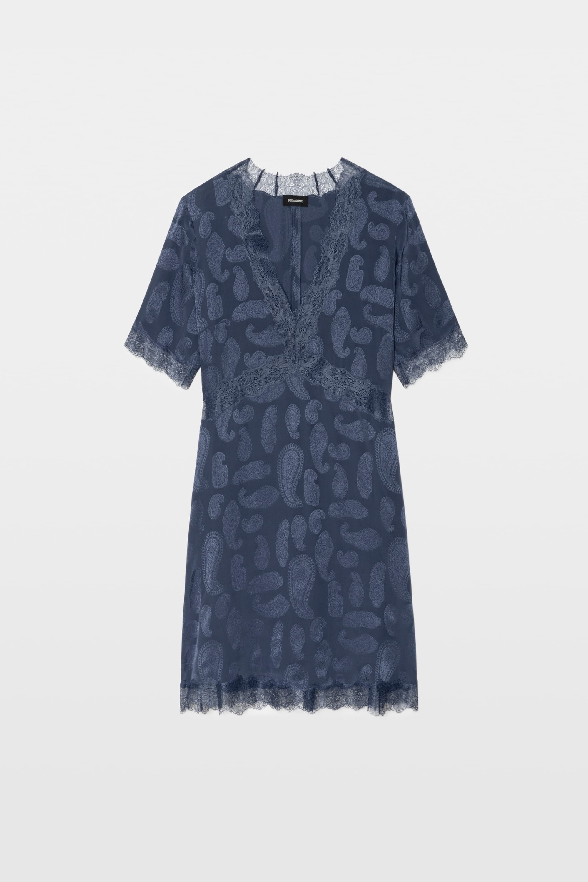 Redoxa Paisley Silk Dress