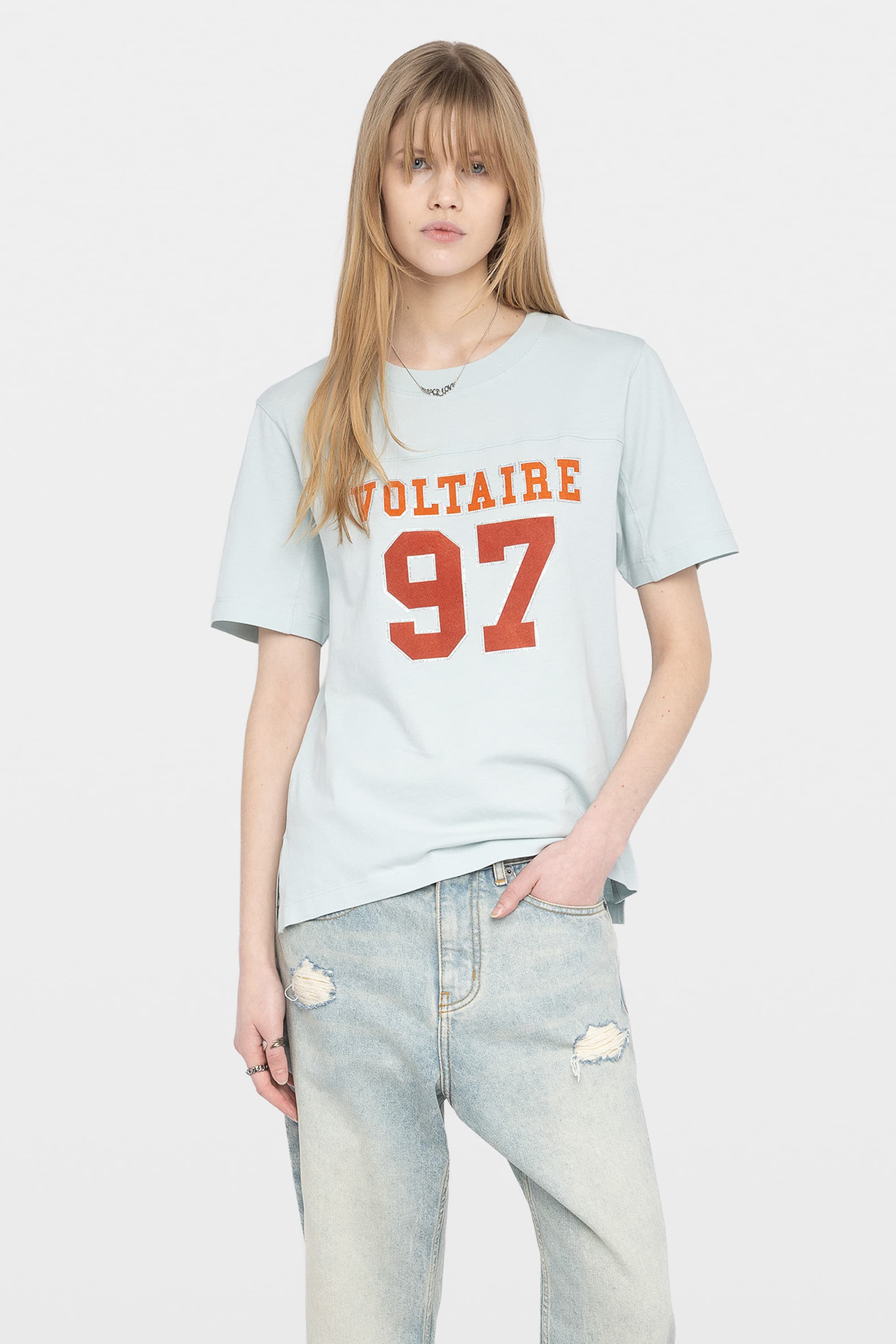 Boo Voltaire Strass T-Shirt