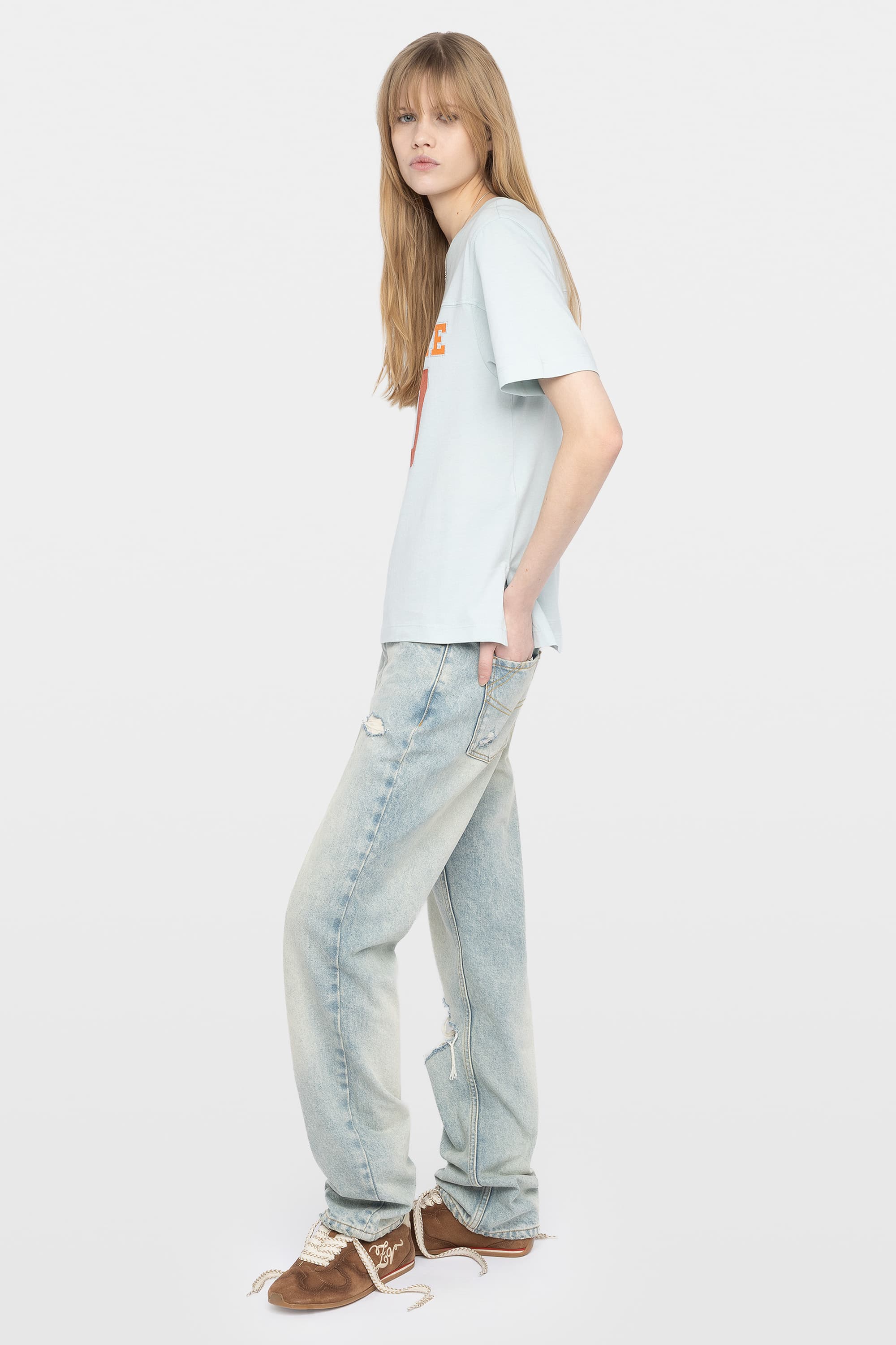 Boo Voltaire Strass T-Shirt