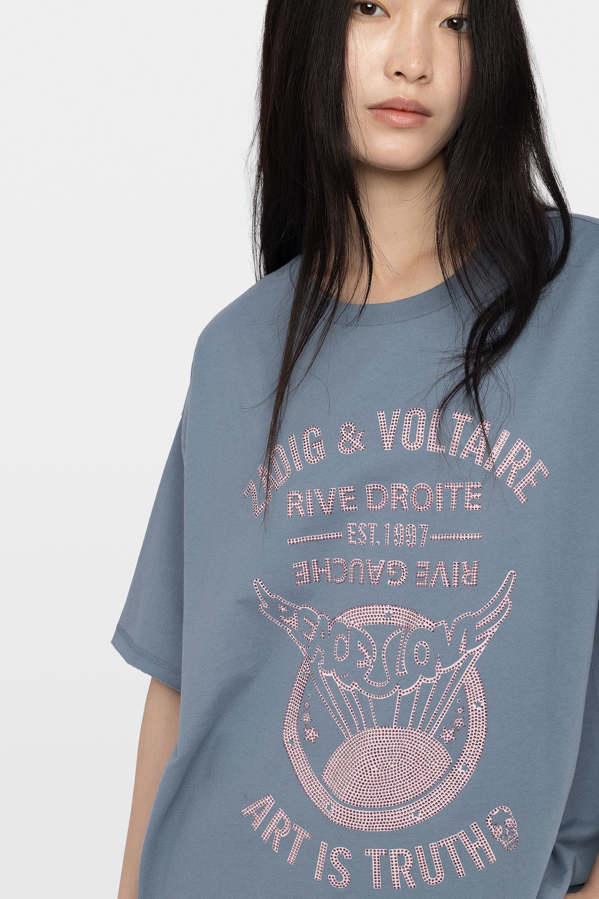 Berry Blason Strass T-Shirt