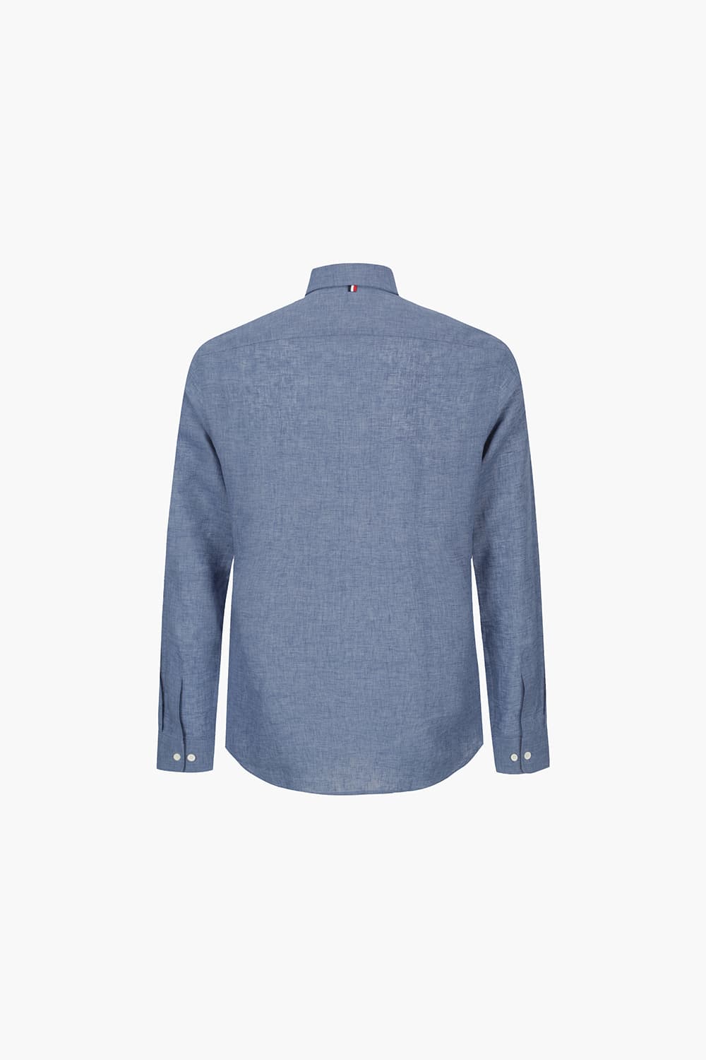 린넨 히든 트리콜로르 954 컴포터블(뉴캐주얼핏) 셔츠 블루 SE6SM22LS954SBU