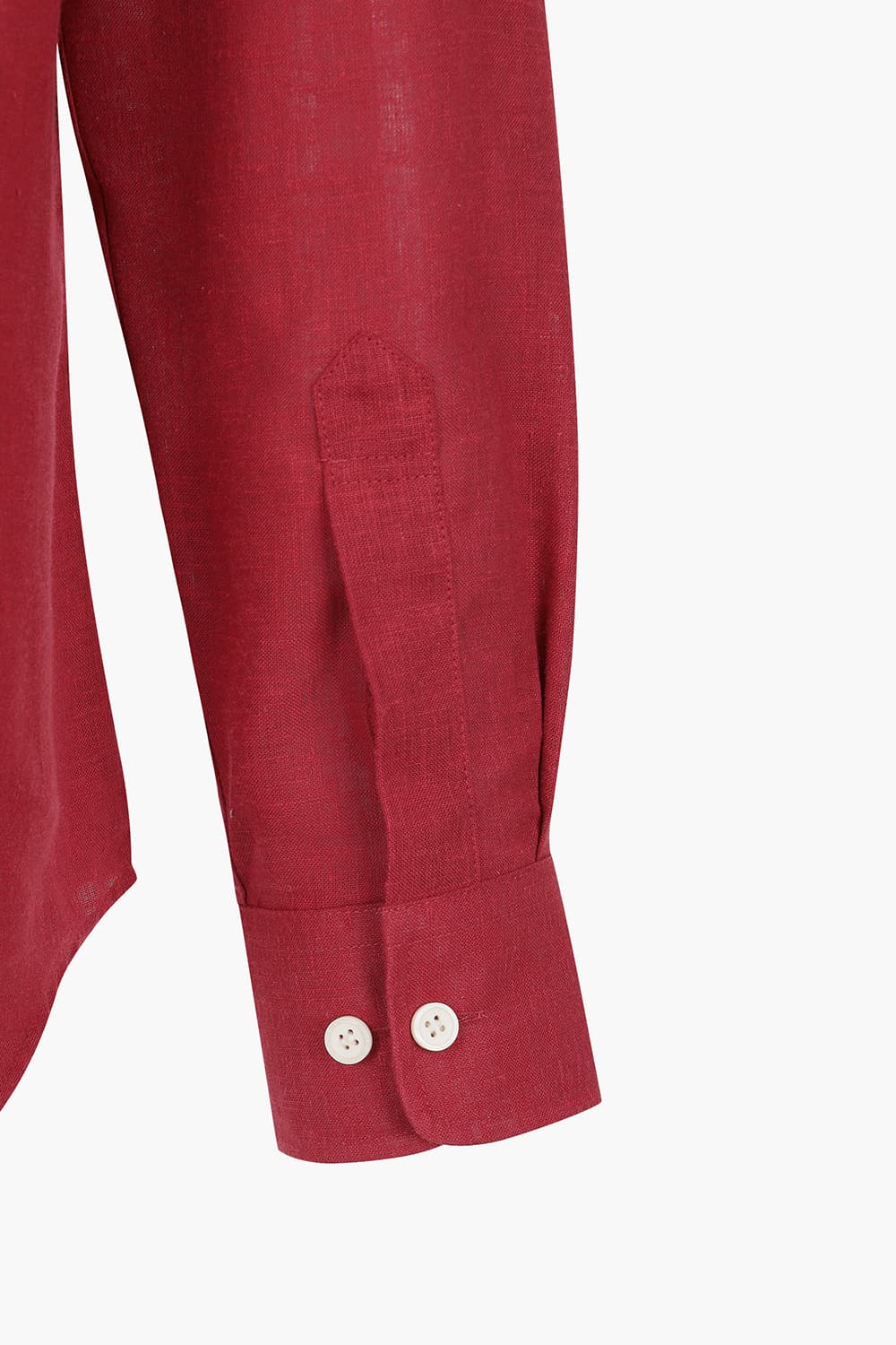 린넨 카라 루프탭 트리콜로르 955  컴포터블(뉴캐주얼핏) 셔츠 레드 SE6SM22LS955SRD