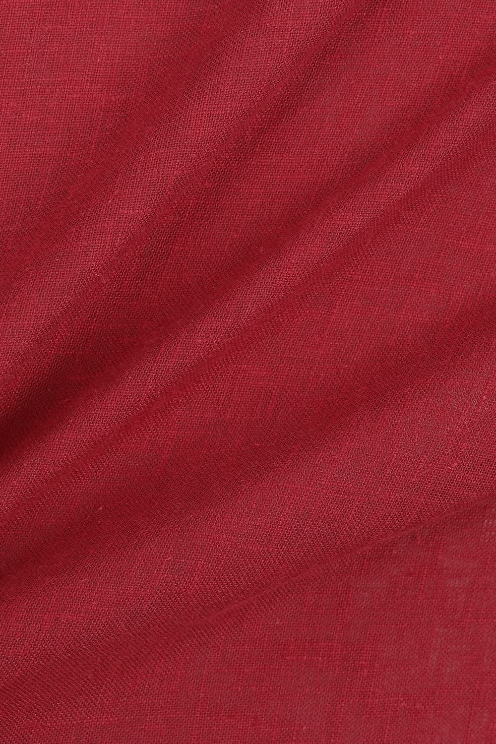 린넨 카라 루프탭 트리콜로르 955  컴포터블(뉴캐주얼핏) 셔츠 레드 SE6SM22LS955SRD