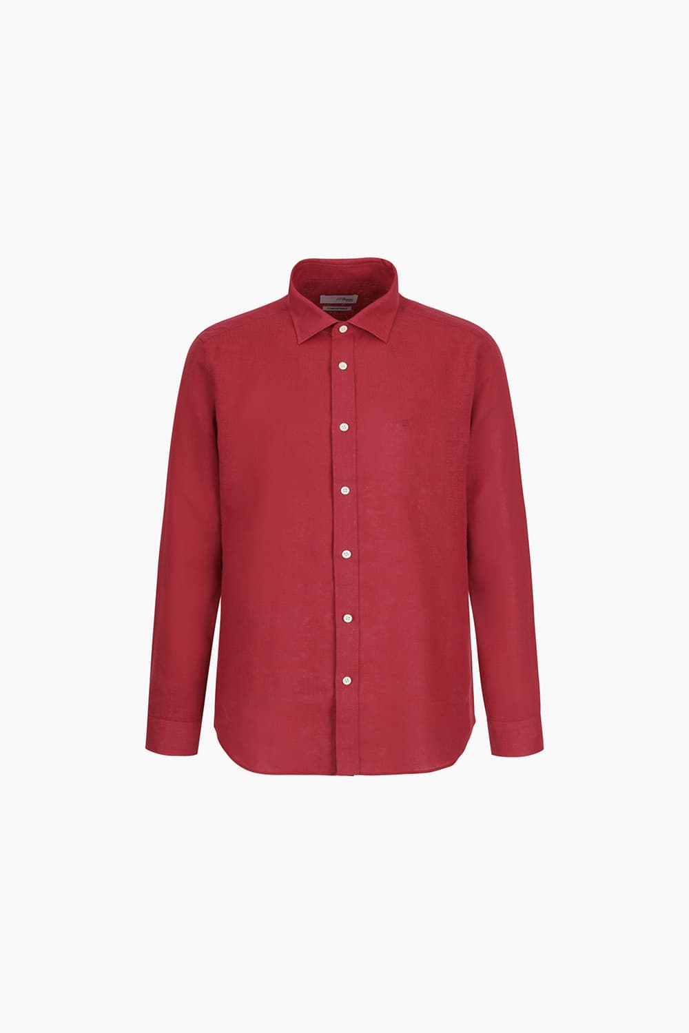 린넨 카라 루프탭 트리콜로르 955  컴포터블(뉴캐주얼핏) 셔츠 레드 SE6SM22LS955SRD