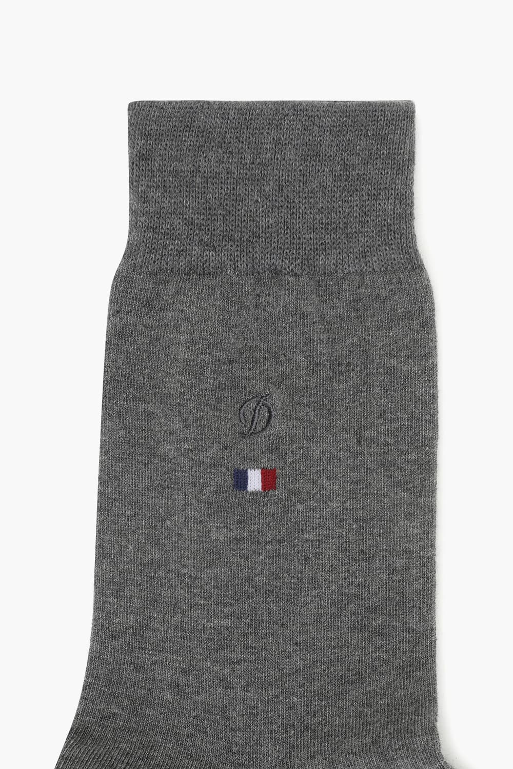 삼색 자수 1301 장목 양말 그레이 SE6SMA171301SGY
