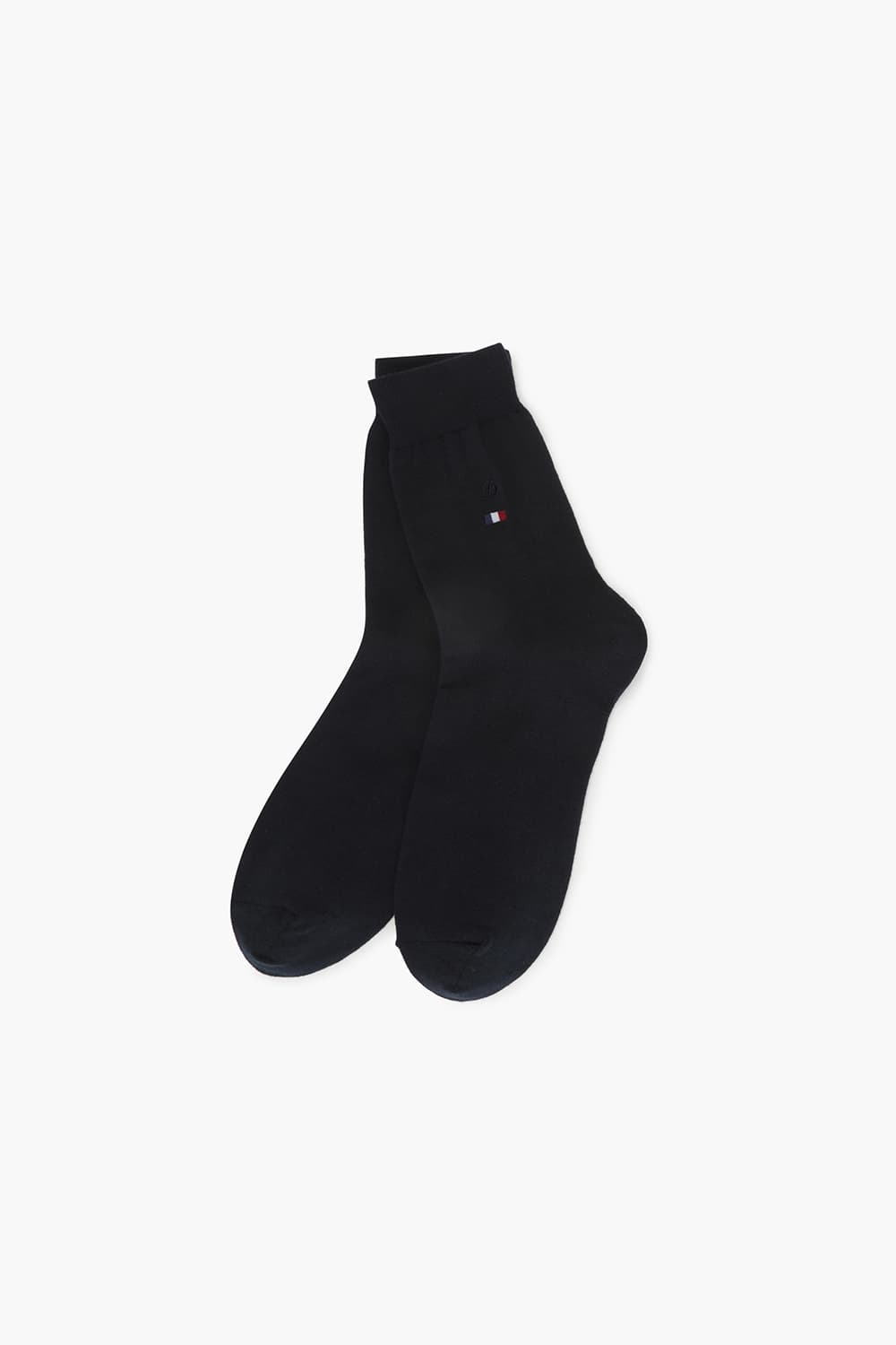 삼색 자수 1301 장목 양말 네이비 SE6SMA171301SNY