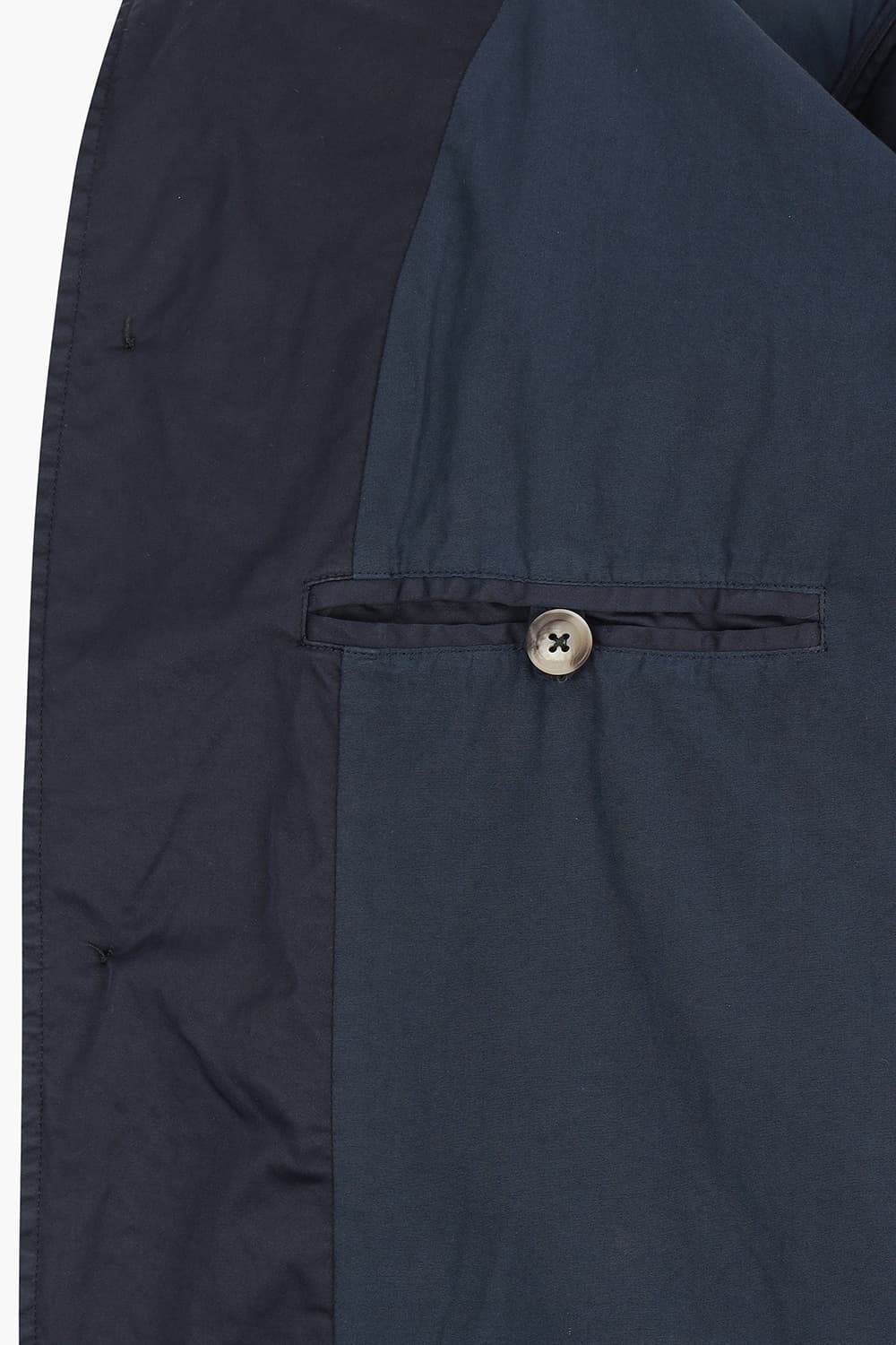 BOGART 코튼 스탠다드 하이넥 투웨이 102 다크네이비 트렌치 코트