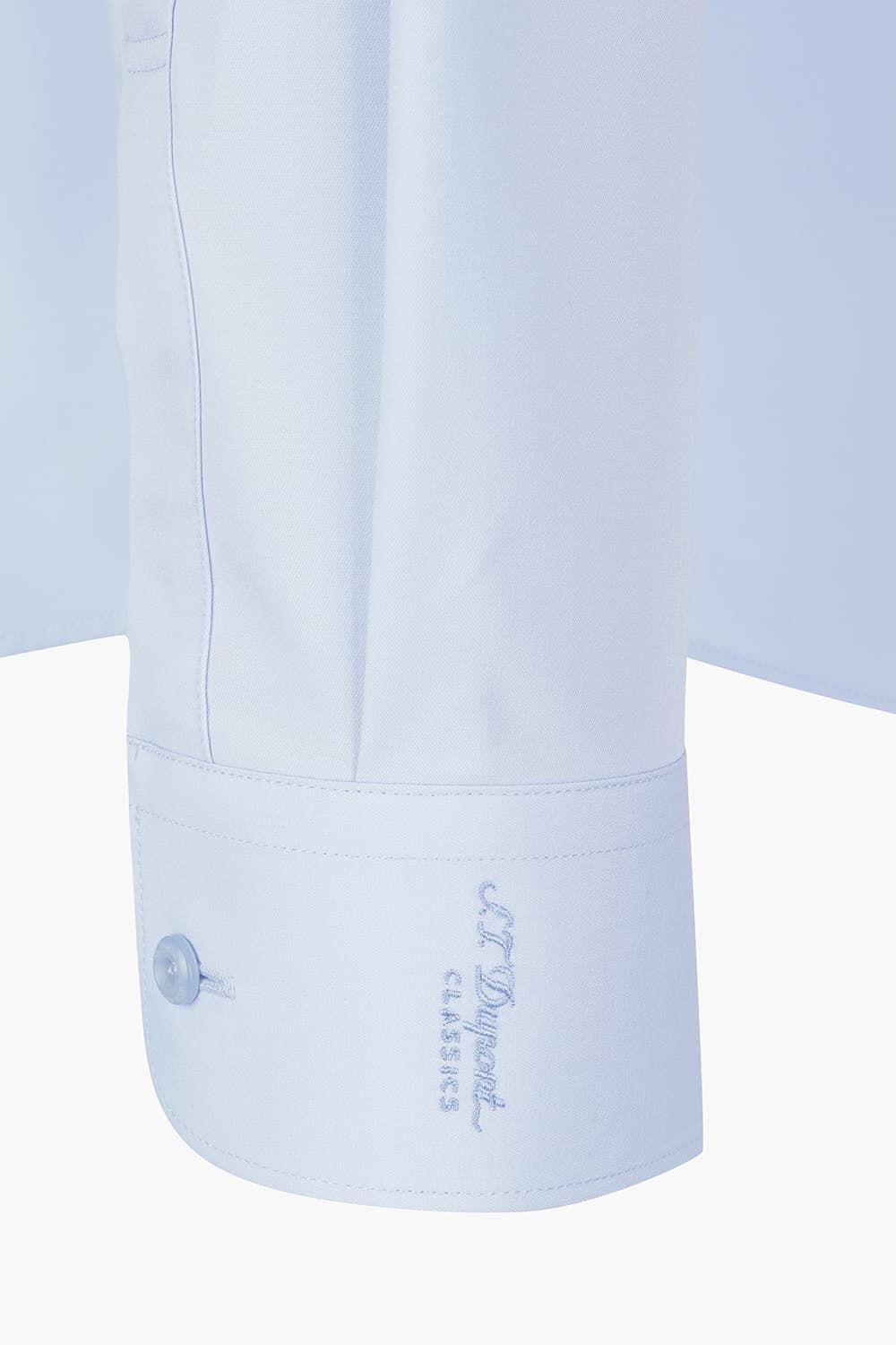 스트레치 솔리드 362 컴포터블 셔츠 블루 SE5SM21LS362SBU