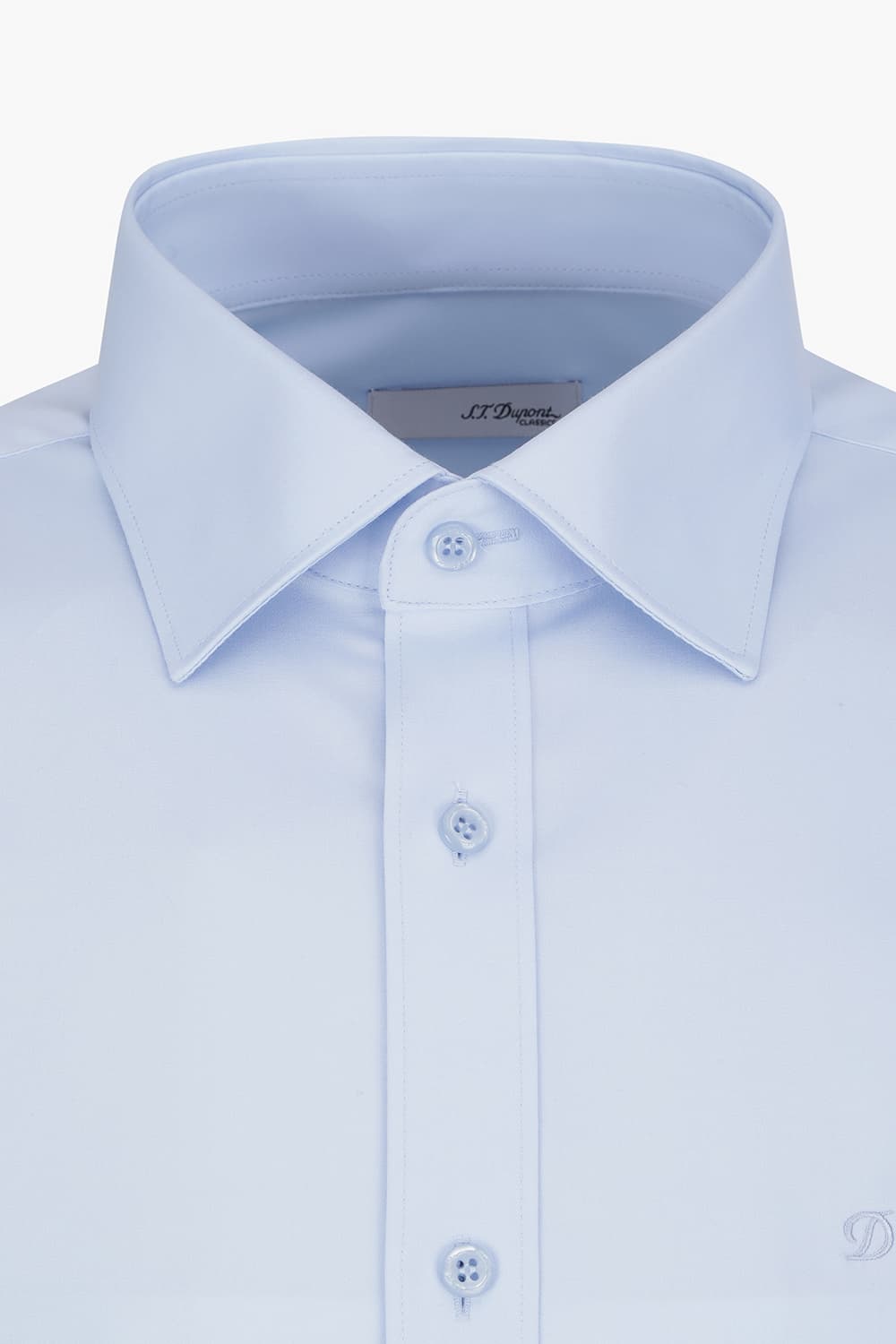 스트레치 솔리드 362 컴포터블 셔츠 블루 SE5SM21LS362SBU