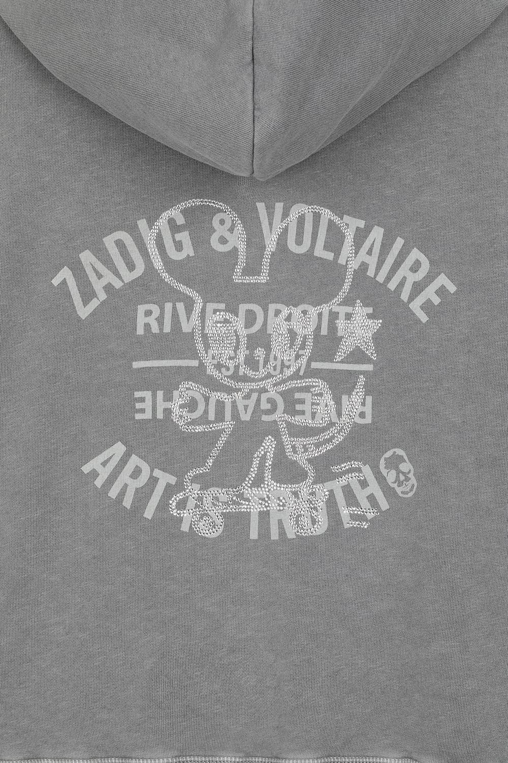 Mia Mouse Zip-Up Cardigan