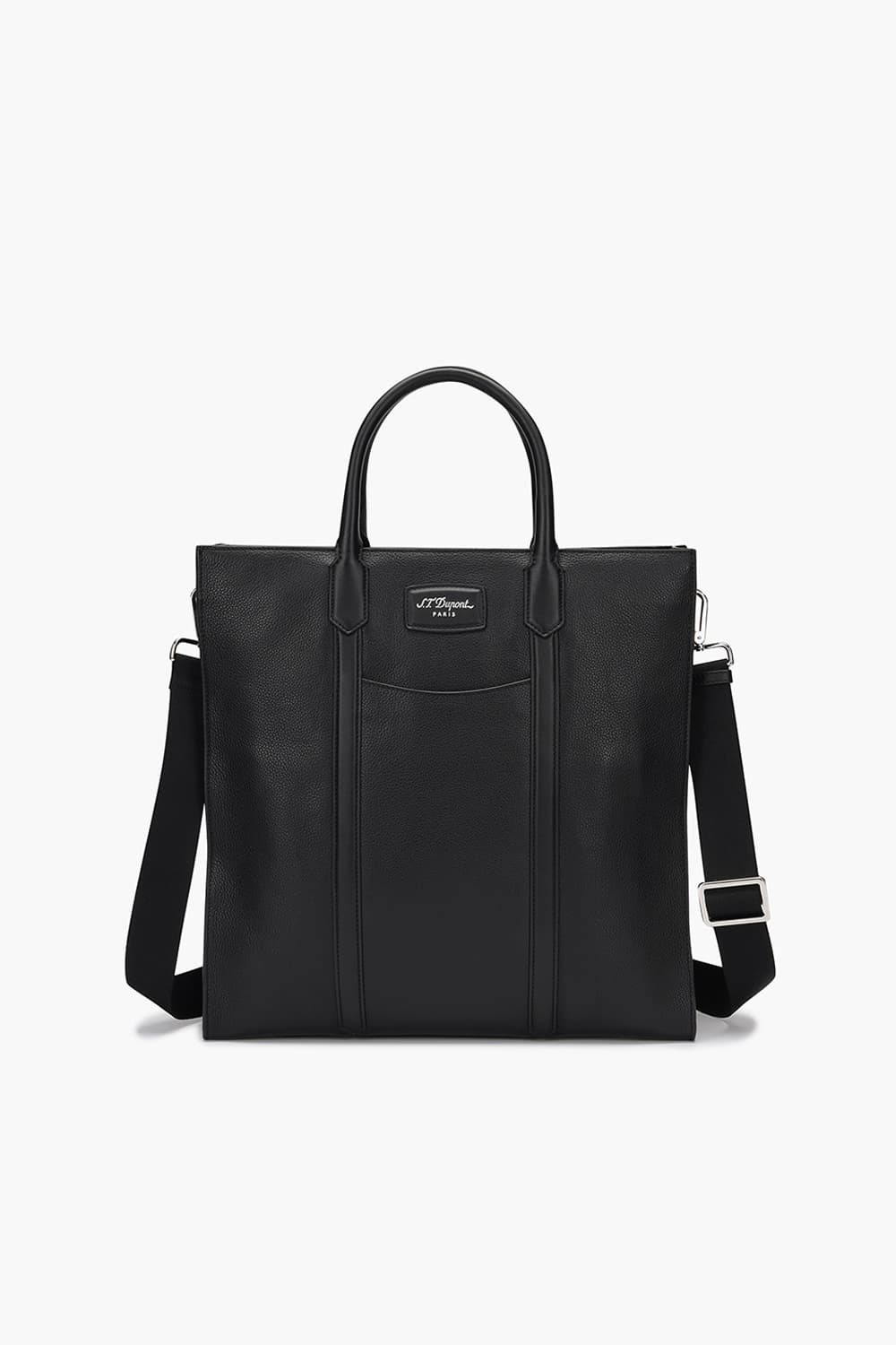 [Gift Set] 그레인레더 버티컬 토트백+라인D 엘리제 6CC 지갑