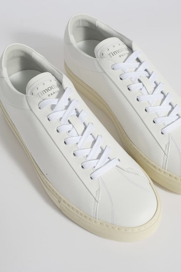 ATLANTIQUE 램스킨 나파 005 아이보리 스니커즈